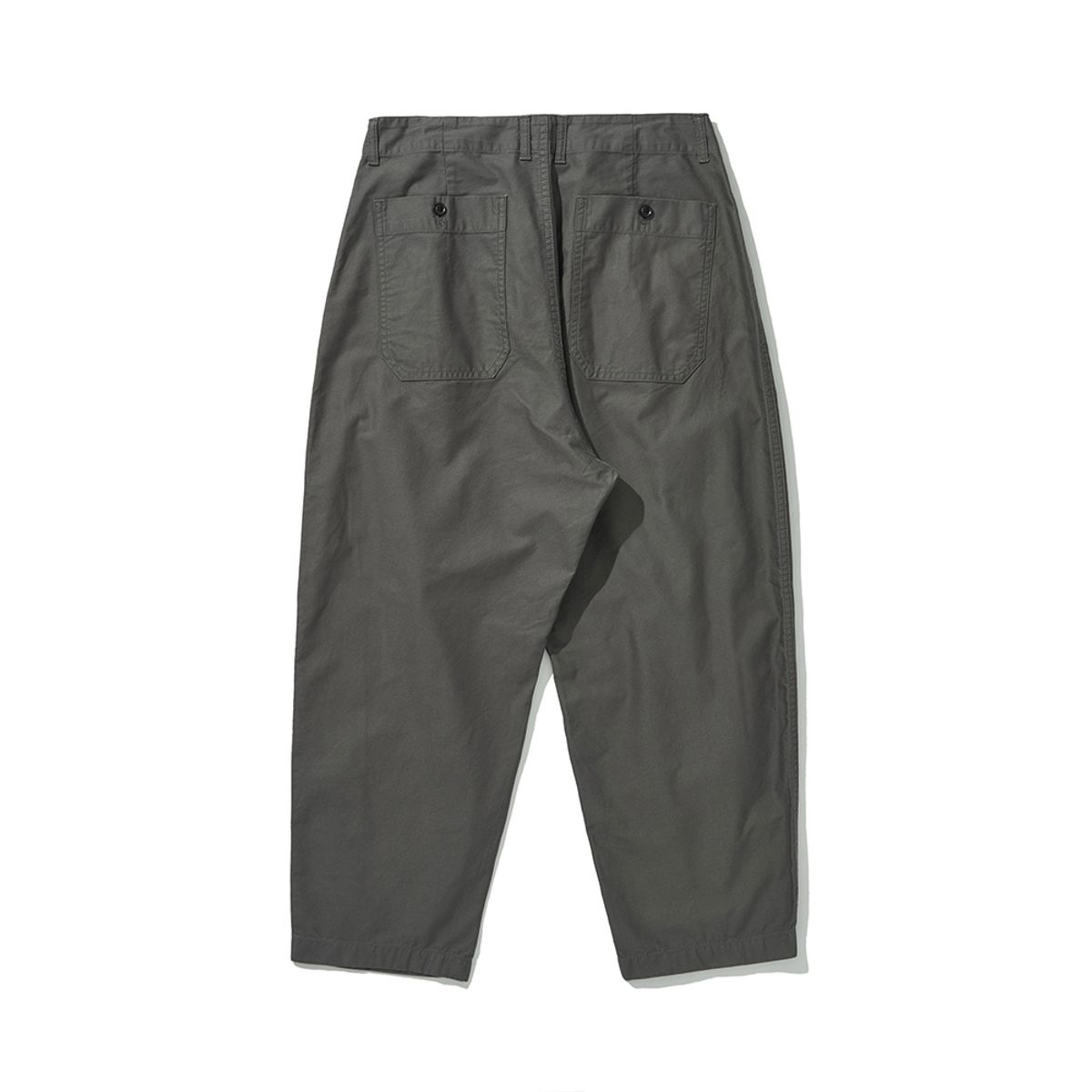 히즈핸더(HISHANDER) MOLESKIN WIDE TAPERED PANTS