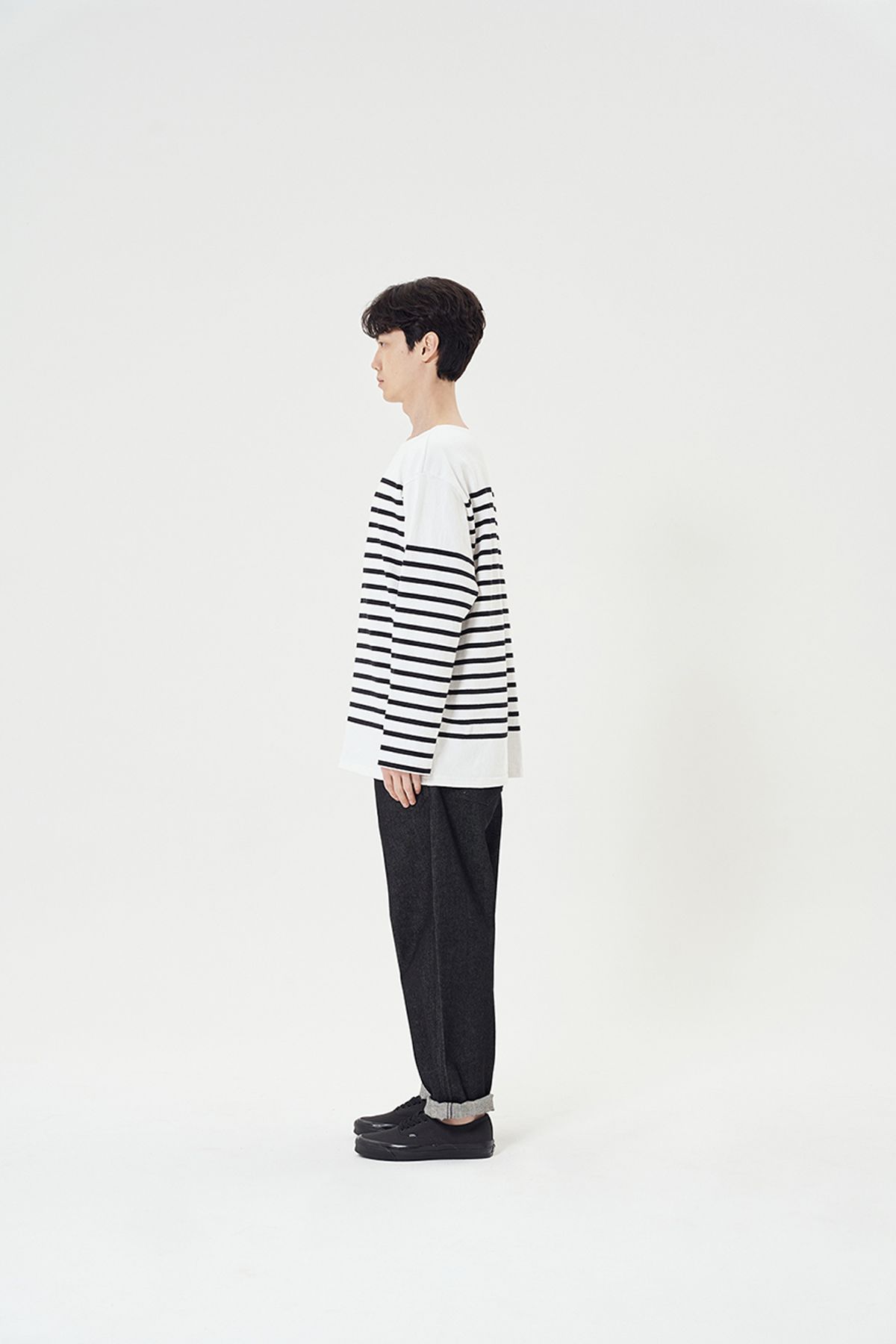 히즈핸더(HISHANDER) ONE WASHED 5P WIDE DENIM PANTS