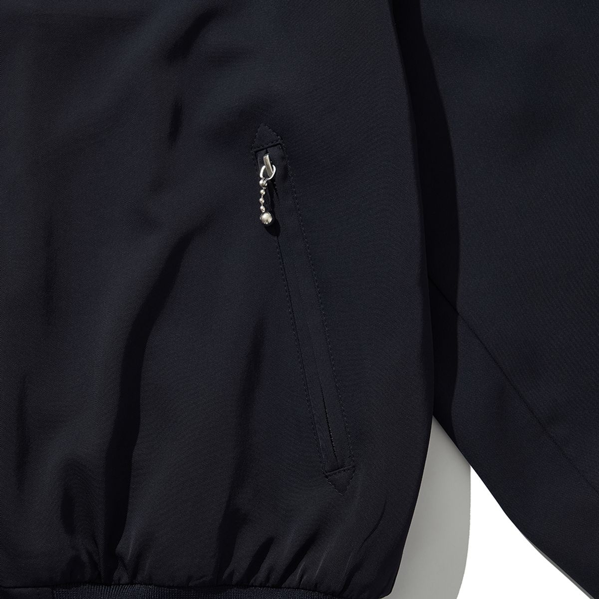 히즈핸더(HISHANDER) STRETCH TWILL BOMBER JACKET