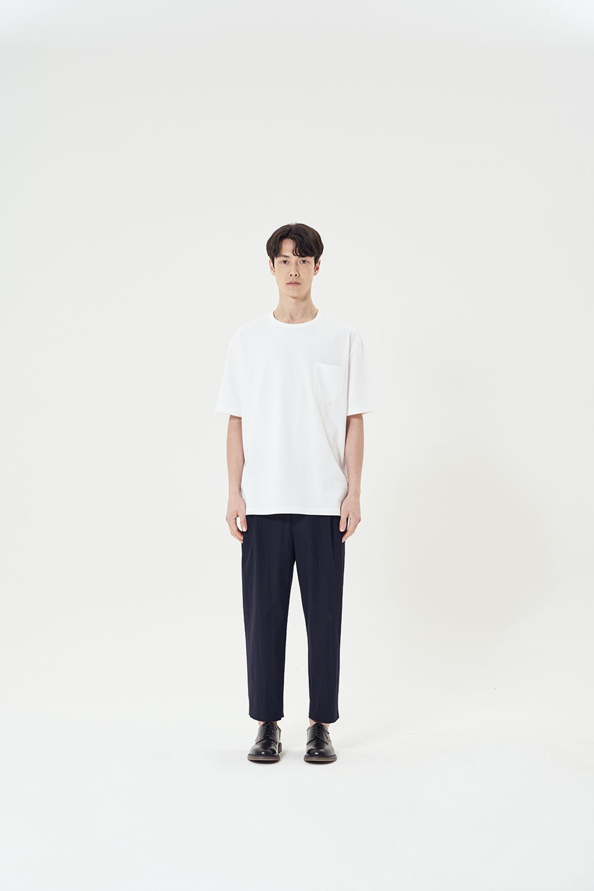 히즈핸더(HISHANDER) ROUND POCKET T-SHIRTS