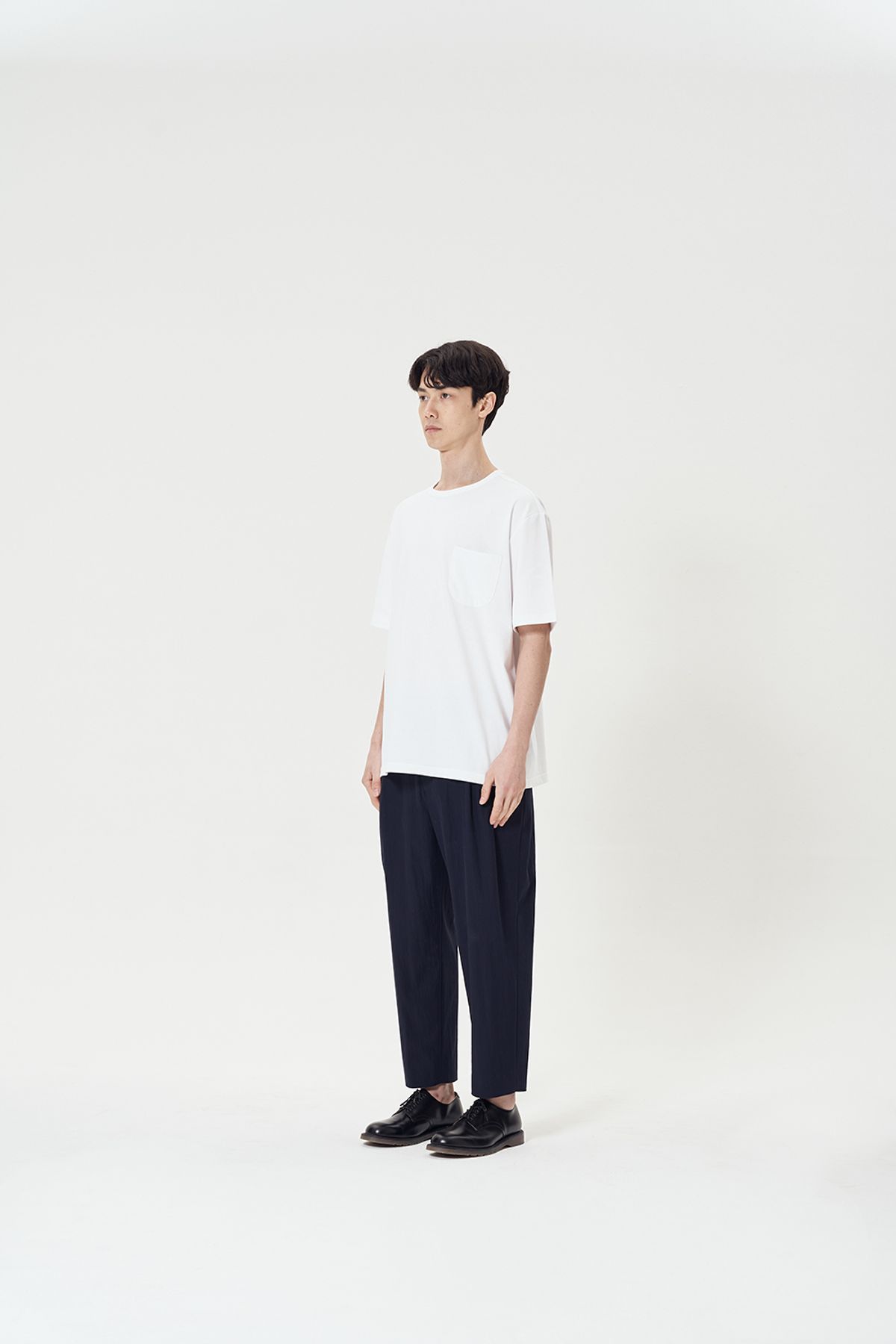 히즈핸더(HISHANDER) ROUND POCKET T-SHIRTS