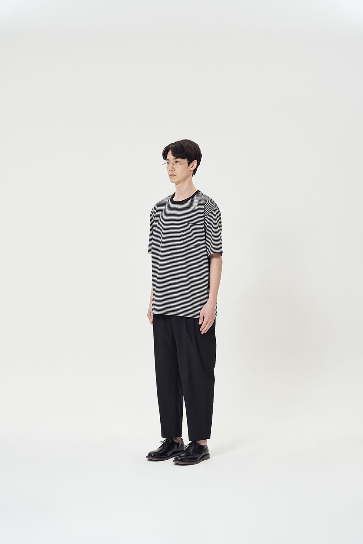 히즈핸더(HISHANDER) ROUND POCKET T-SHIRTS
