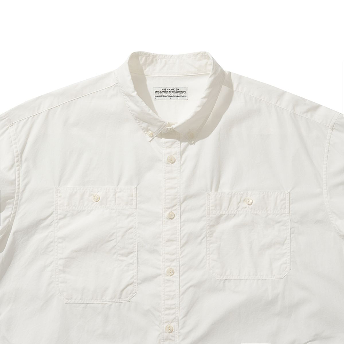 히즈핸더(HISHANDER) TYPEWRITER CLOTH B.D. WORK SHIRTS 02