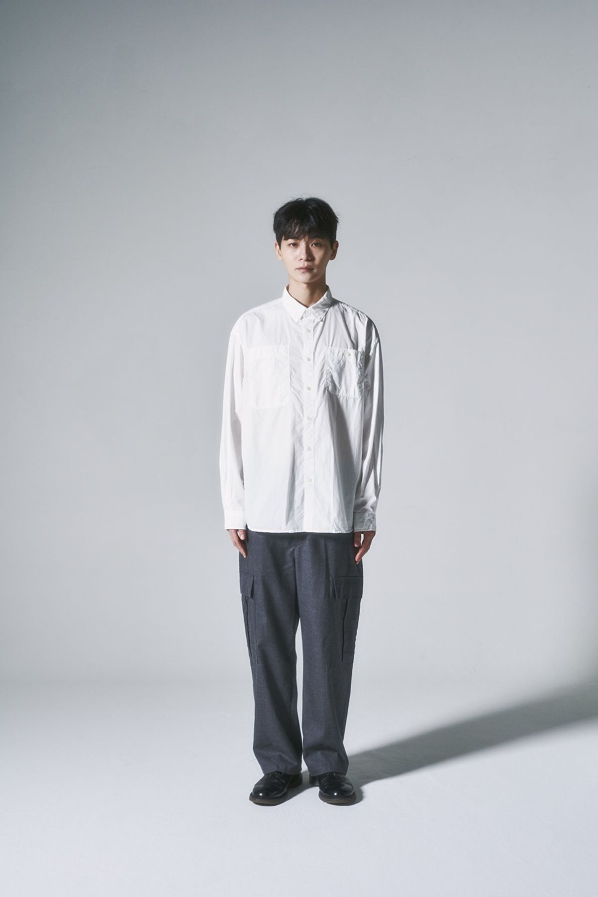 히즈핸더(HISHANDER) TYPEWRITER CLOTH B.D. WORK SHIRTS 02