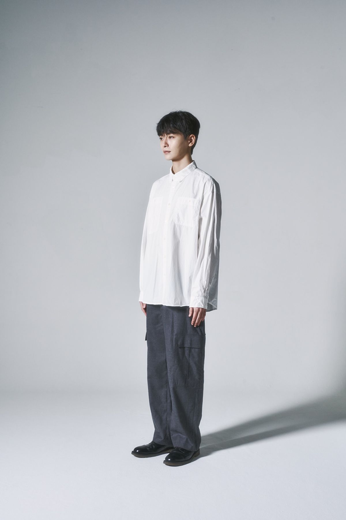 히즈핸더(HISHANDER) TYPEWRITER CLOTH B.D. WORK SHIRTS 02