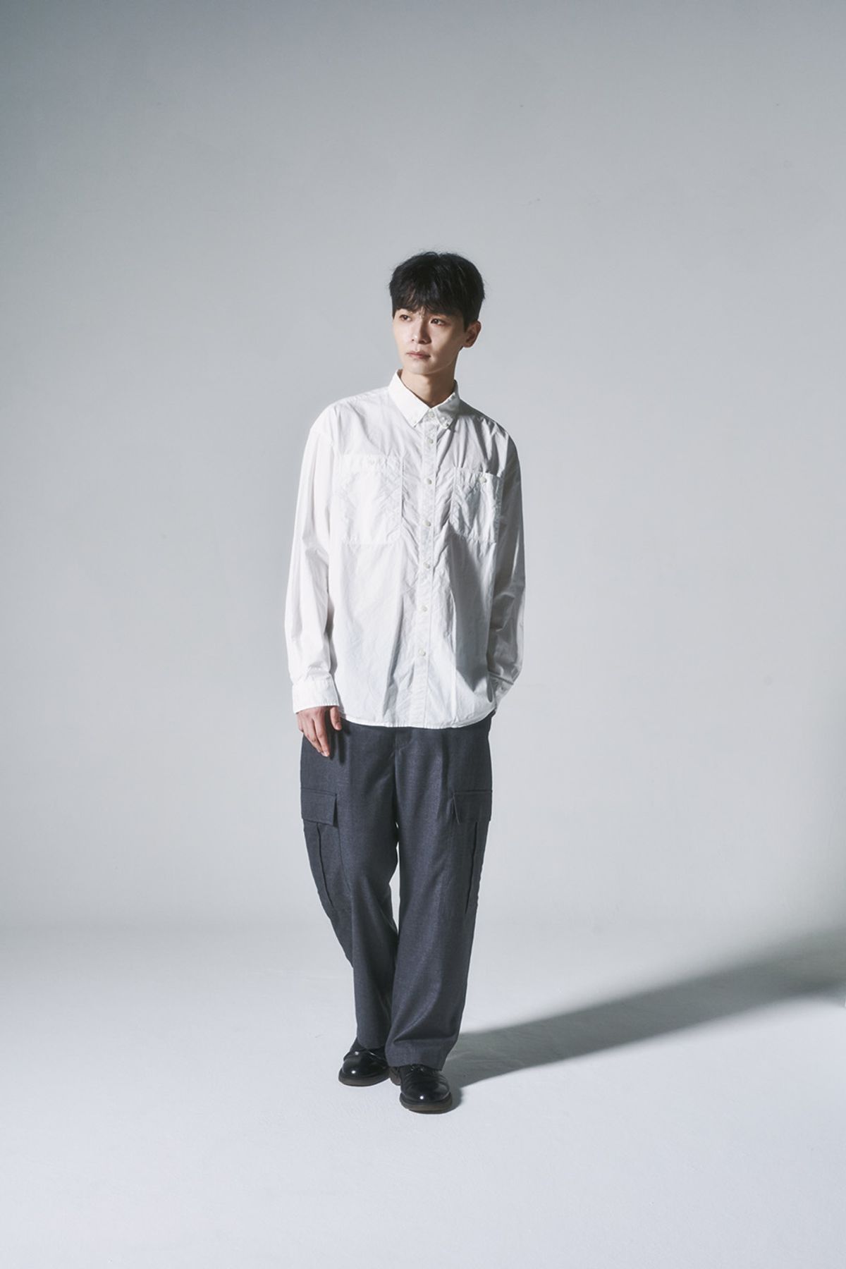 히즈핸더(HISHANDER) TYPEWRITER CLOTH B.D. WORK SHIRTS 02