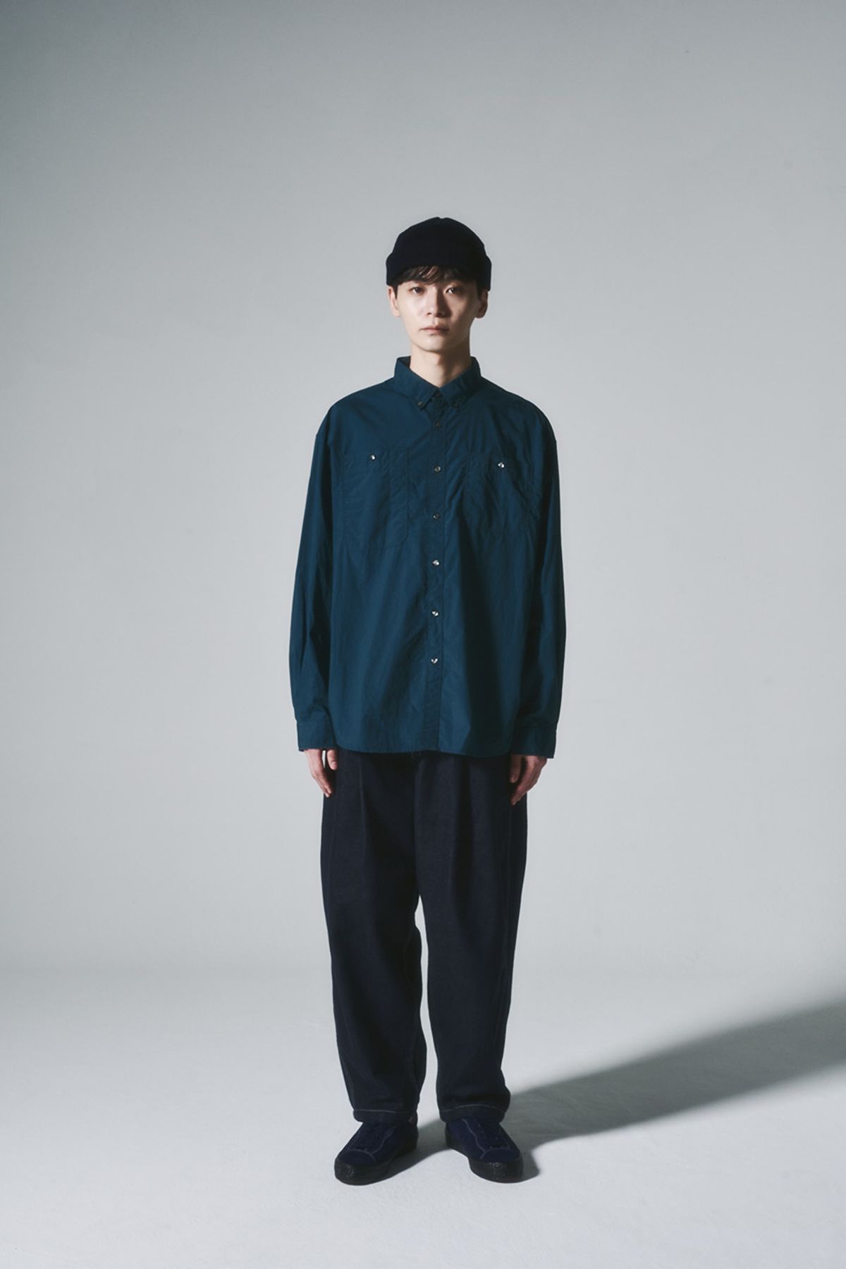 히즈핸더(HISHANDER) TYPEWRITER CLOTH B.D. WORK SHIRTS 02