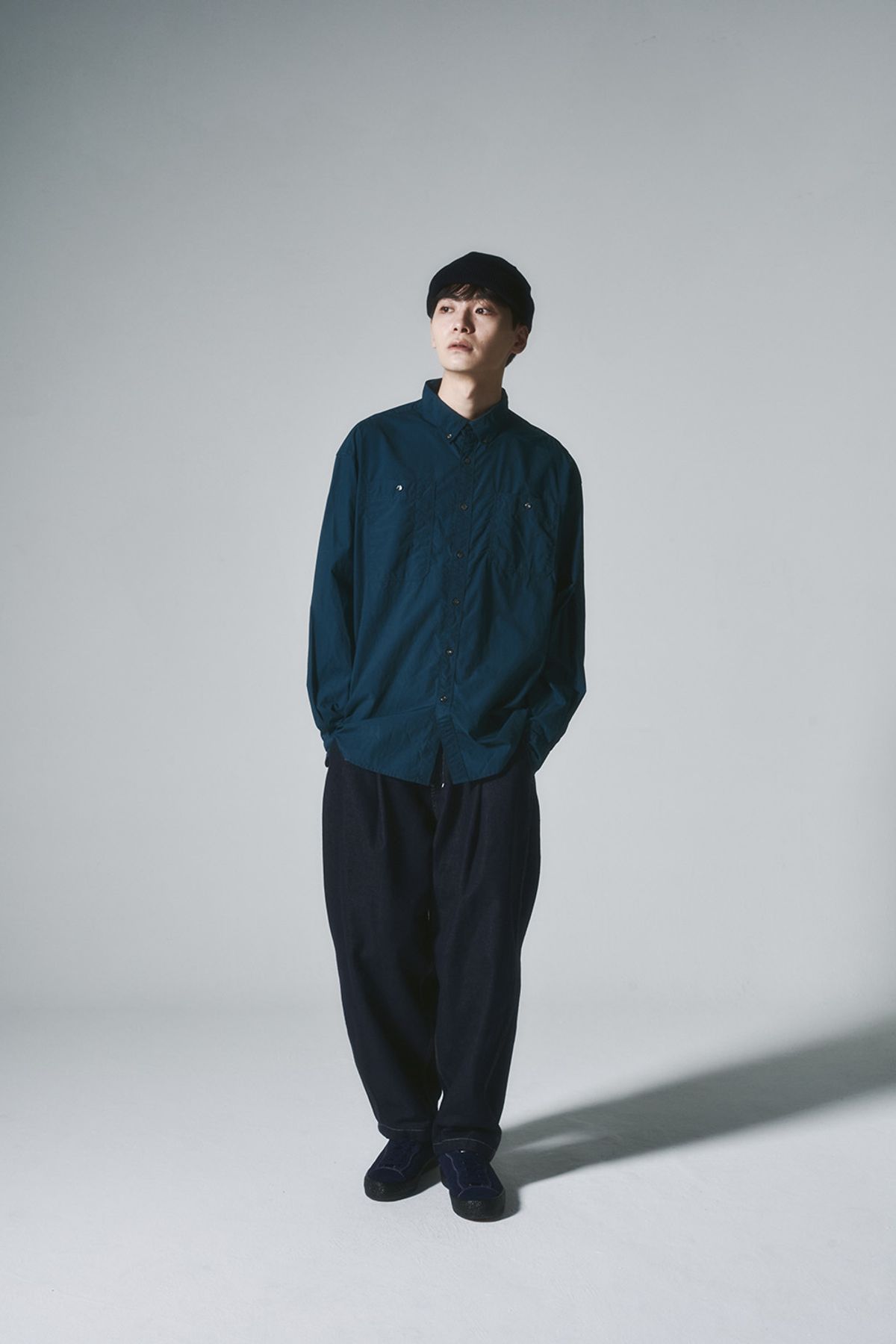 히즈핸더(HISHANDER) TYPEWRITER CLOTH B.D. WORK SHIRTS 02