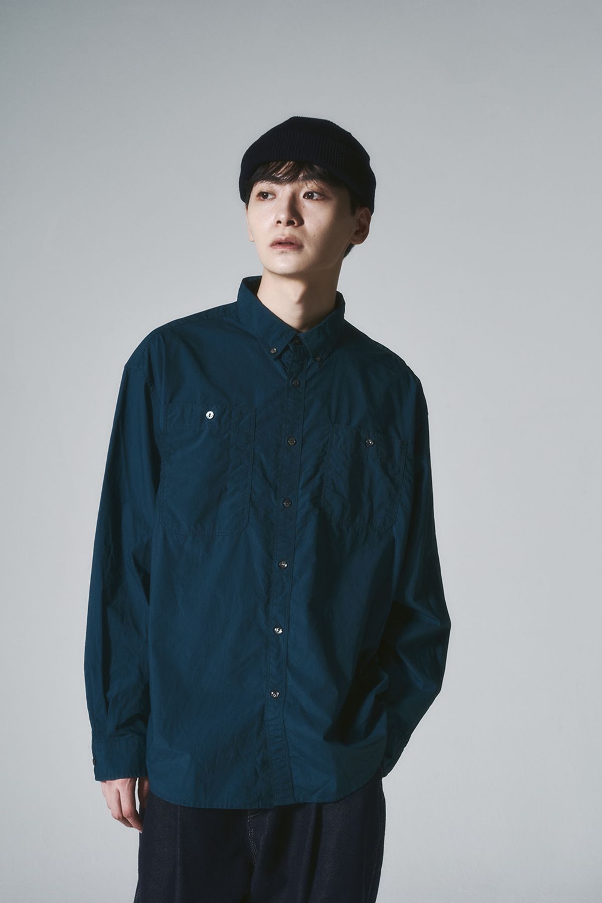 히즈핸더(HISHANDER) TYPEWRITER CLOTH B.D. WORK SHIRTS 02