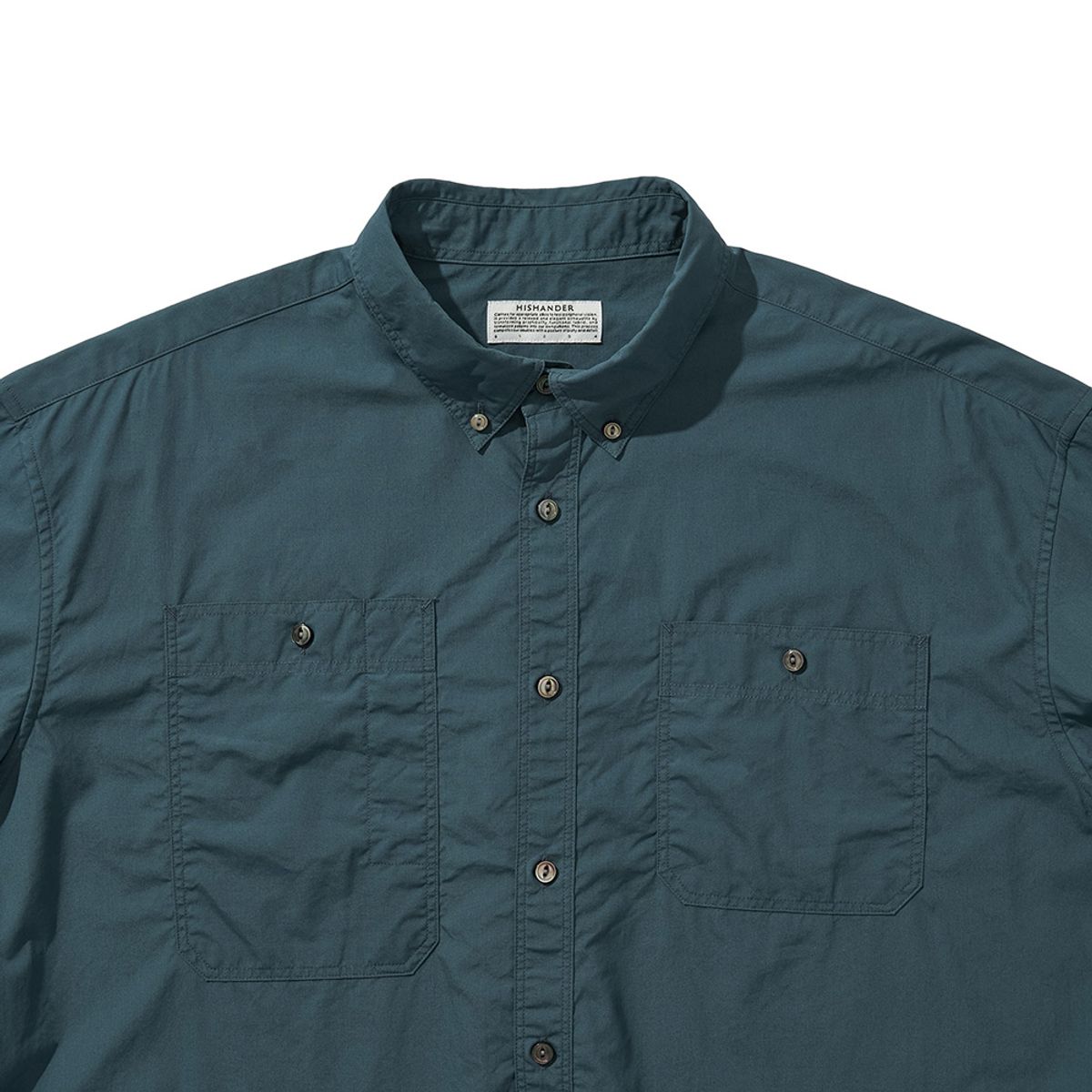 히즈핸더(HISHANDER) TYPEWRITER CLOTH B.D. WORK SHIRTS 02