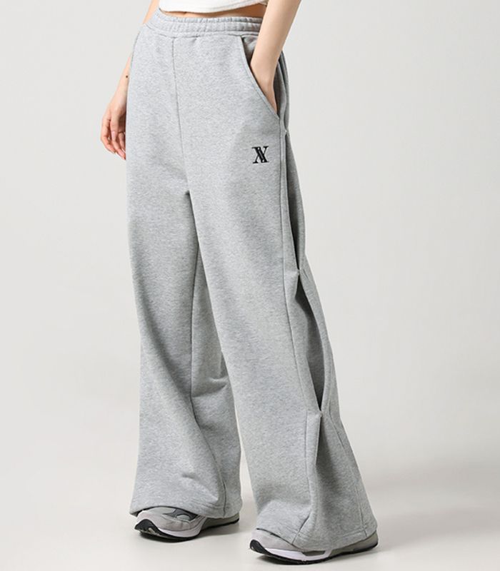 パンツ AVANDRESS AV Snap Wide Pants BLACK AVANDRESS☆韓国☆人気☆男女兼用☆AV Snap Wide Pants 2色