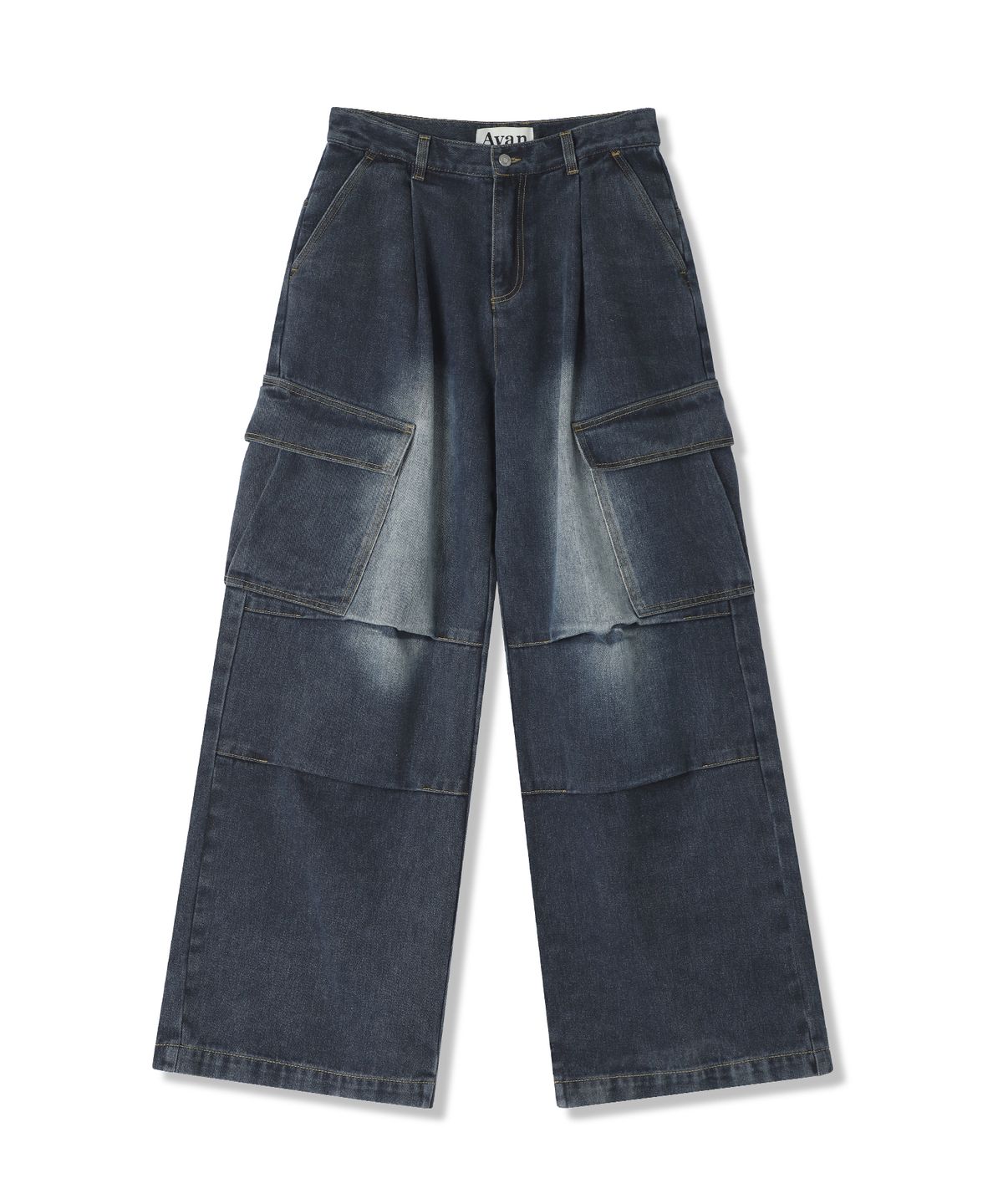 어반드레스(AVANDRESS) Side Big Cargo Pants CAMO