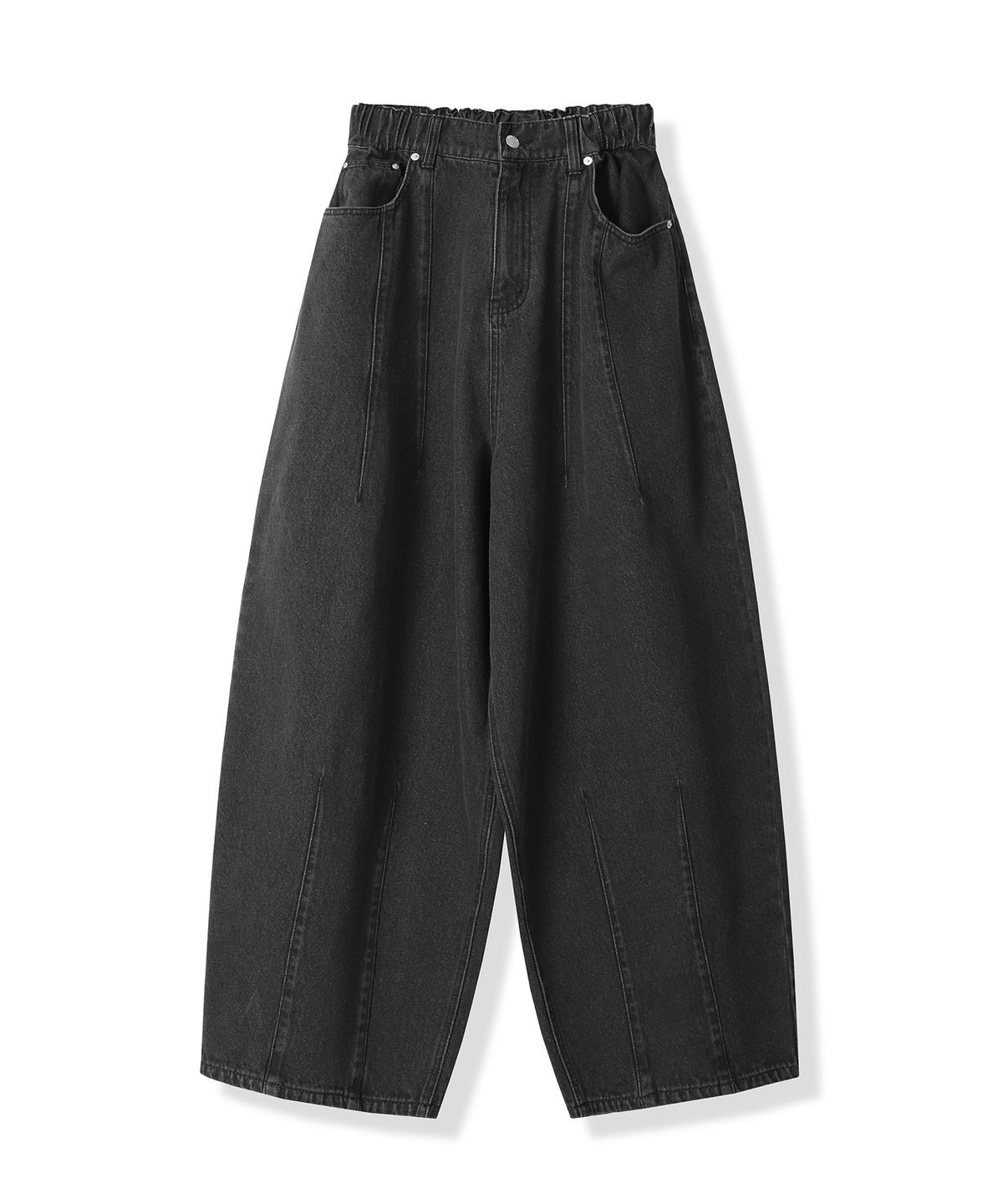 어반드레스(AVANDRESS) Super Wide Dart Denim Pants BLUE