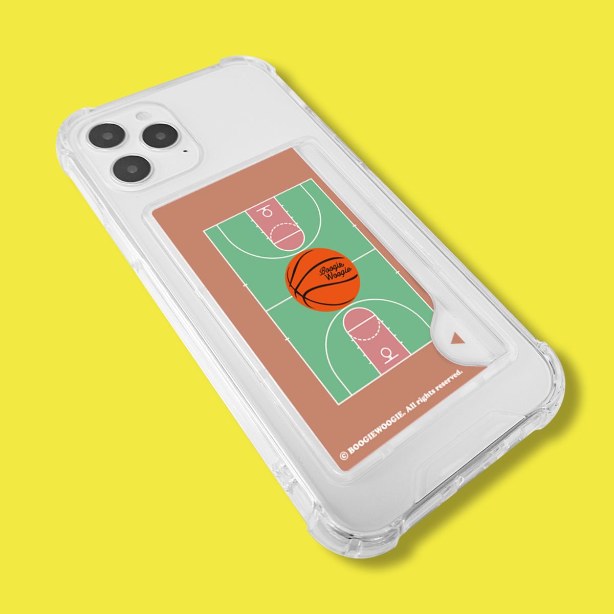 부기우기(BOOGIE WOOGIE) 클리어카드 케이스 - 바스켓볼(Basketball)