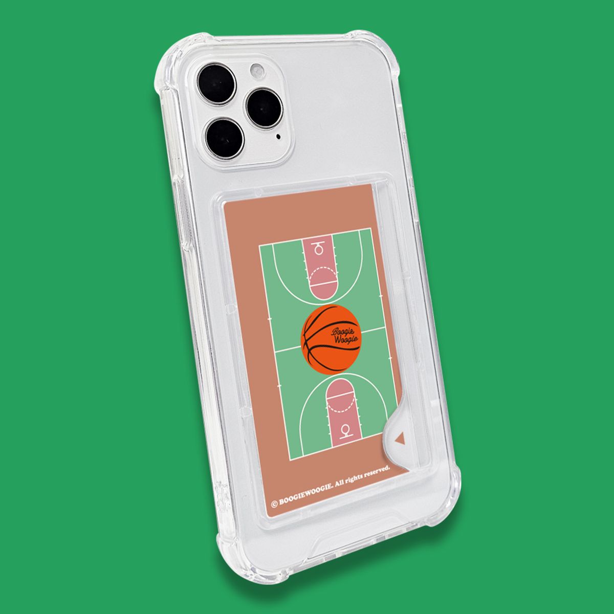 부기우기(BOOGIE WOOGIE) 클리어카드 케이스 - 바스켓볼(Basketball)