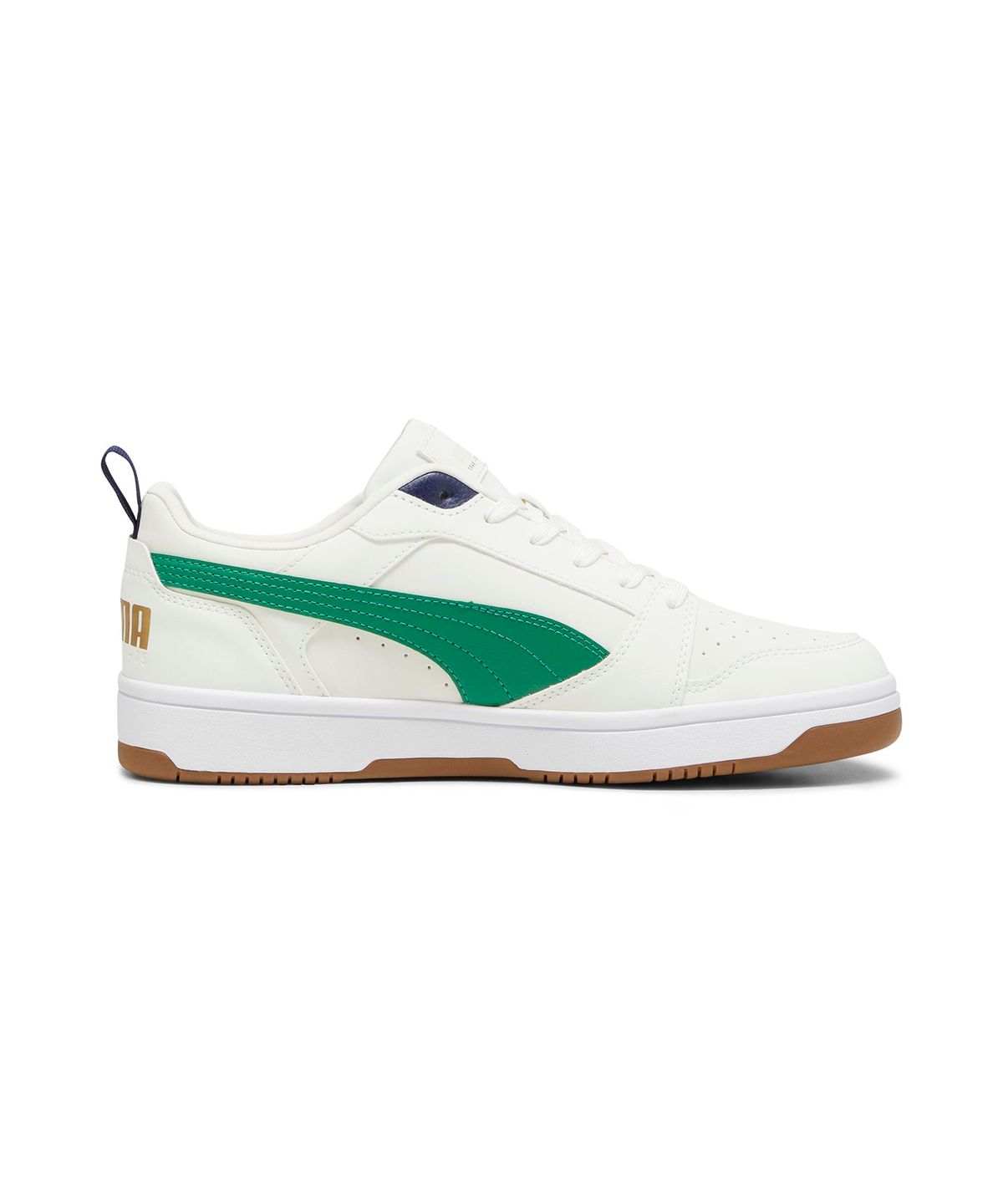 푸마(PUMA) 리바운드 v6 로우 75주년 - 아이보리:그린 / 392484-02