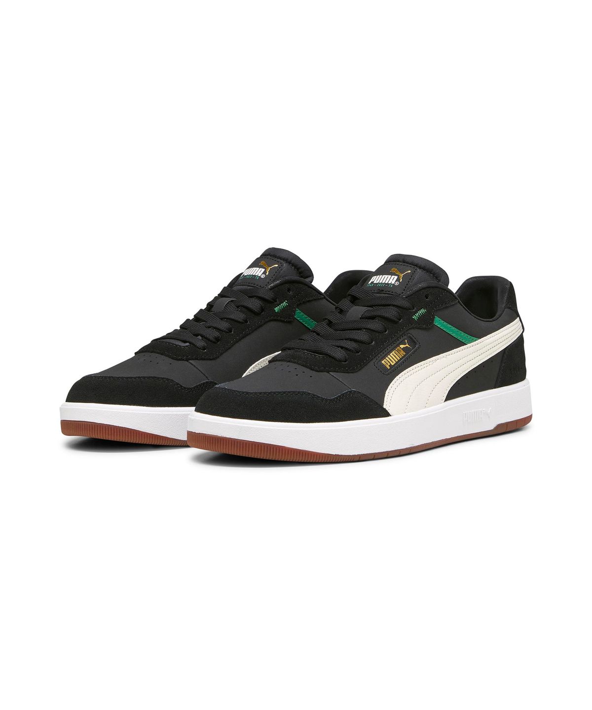 푸마(PUMA) 코트 울트라 75주년 - 블랙:아이보리 / 392491-01