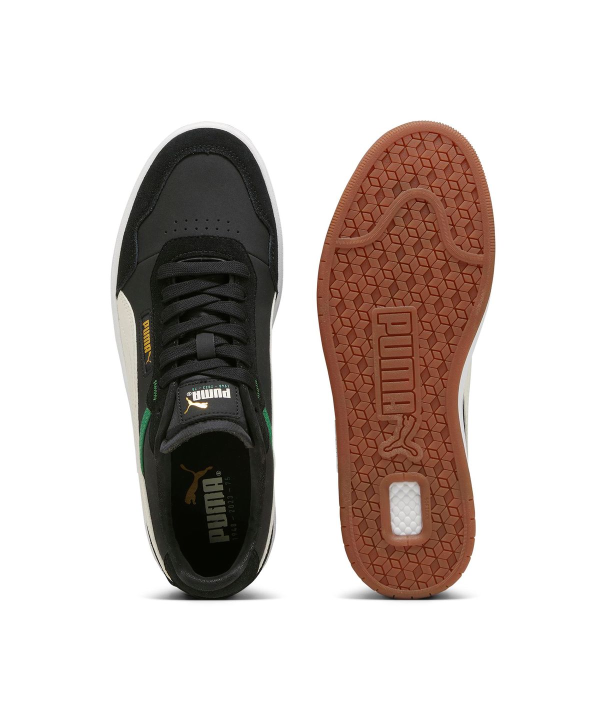 푸마(PUMA) 코트 울트라 75주년 - 블랙:아이보리 / 392491-01