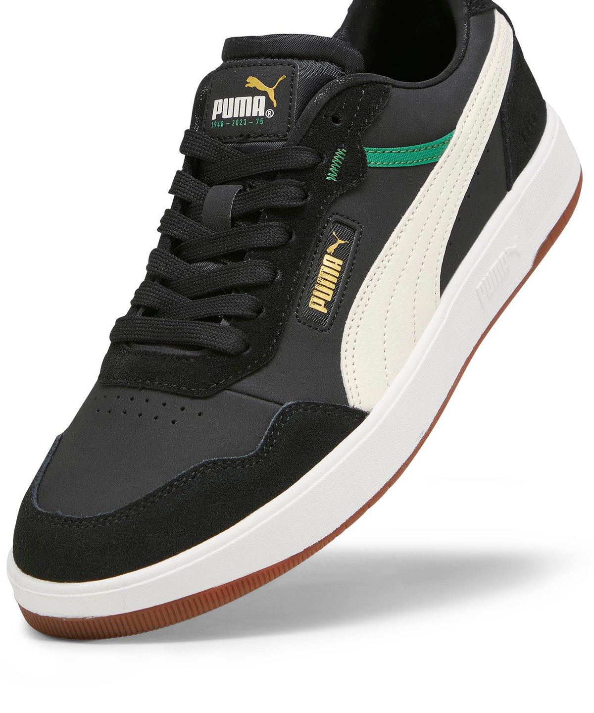 푸마(PUMA) 코트 울트라 75주년 - 블랙:아이보리 / 392491-01