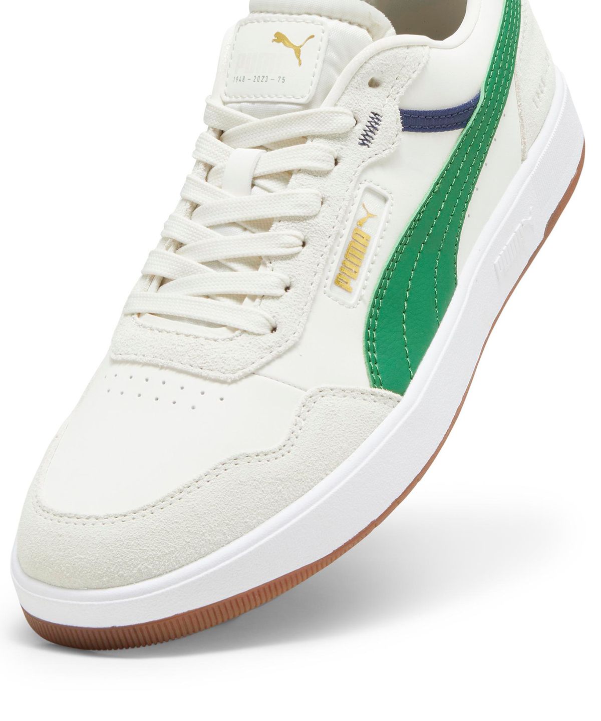 푸마(PUMA) 코트 울트라 75주년 - 아이보리:그린 / 392491-02