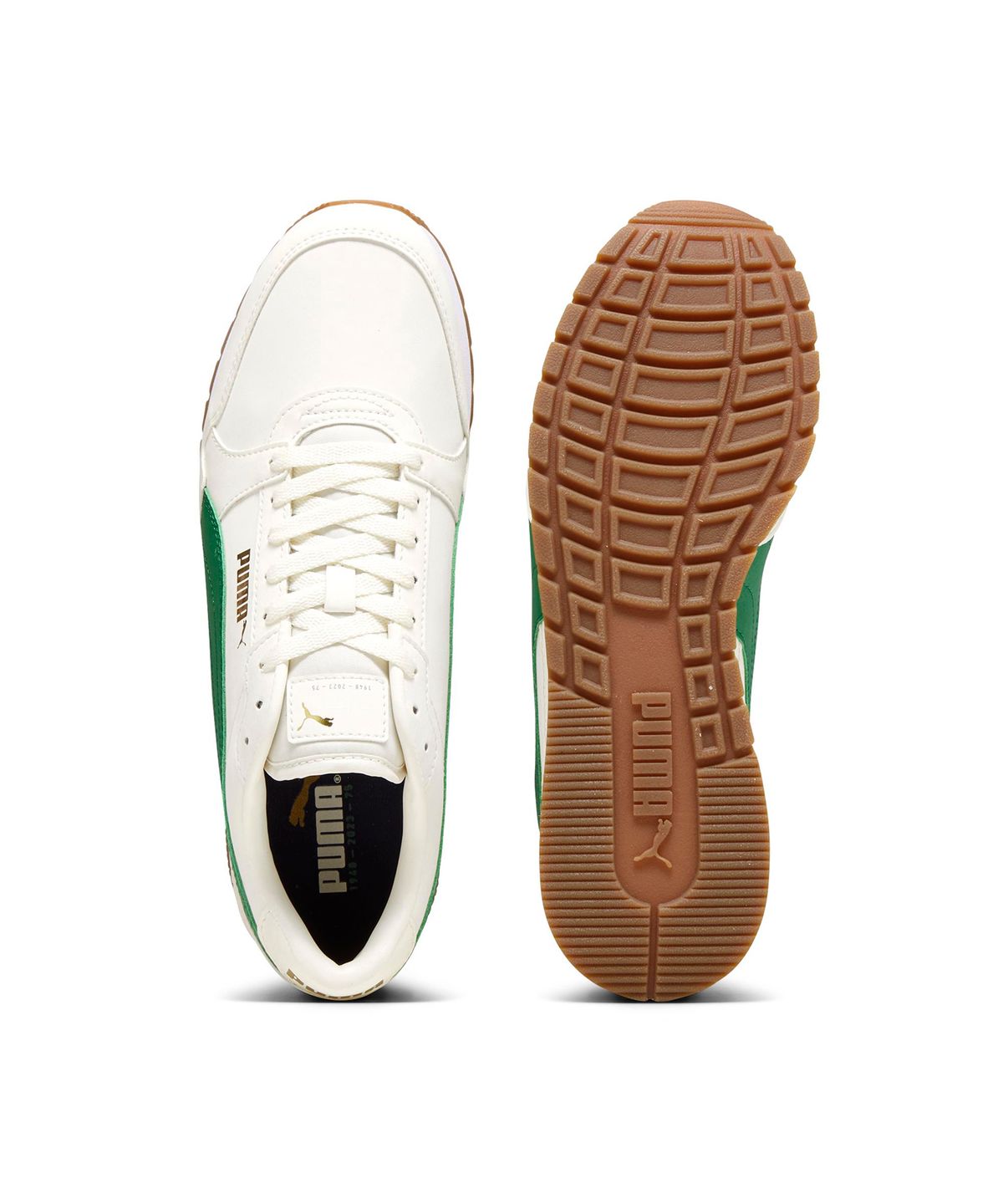 푸마(PUMA) ST 러너 75주년 - 아이보리:그린 / 393889-01