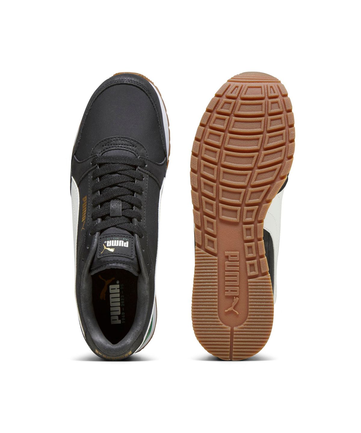 푸마(PUMA) ST 러너 75주년 - 블랙:아이보리:그린 / 393889-02