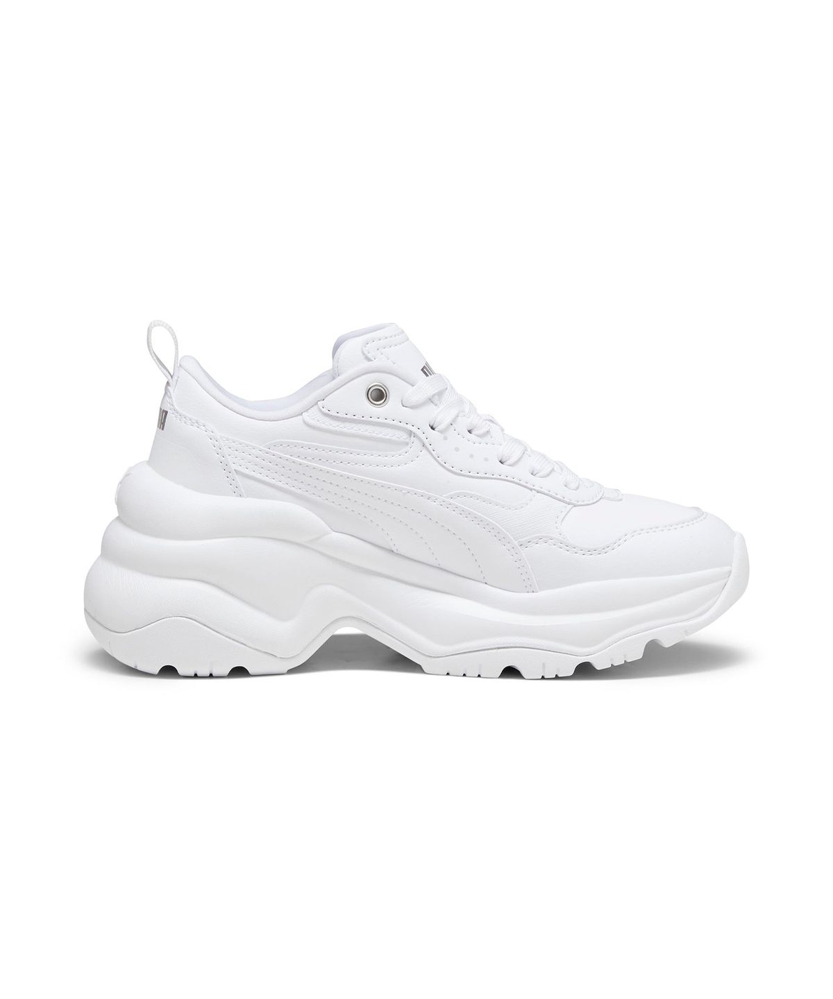 푸마(PUMA) 실리아 웨지 - 화이트:실버 / 393915-02