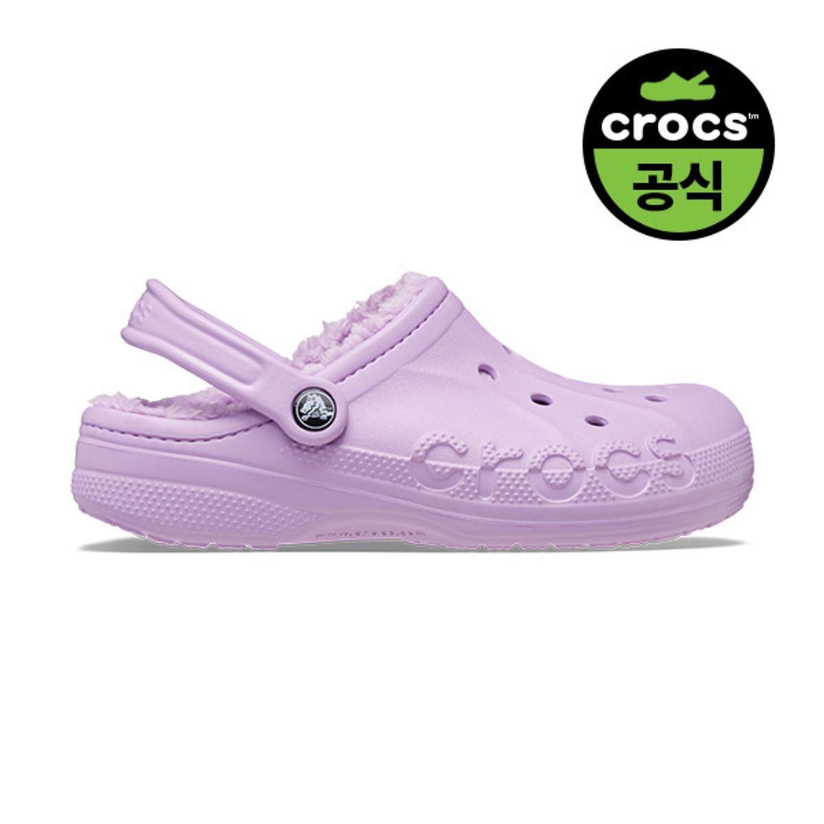 크록스(CROCS) 공용 바야 라인드 클로그 ORC (23FUCL205969)