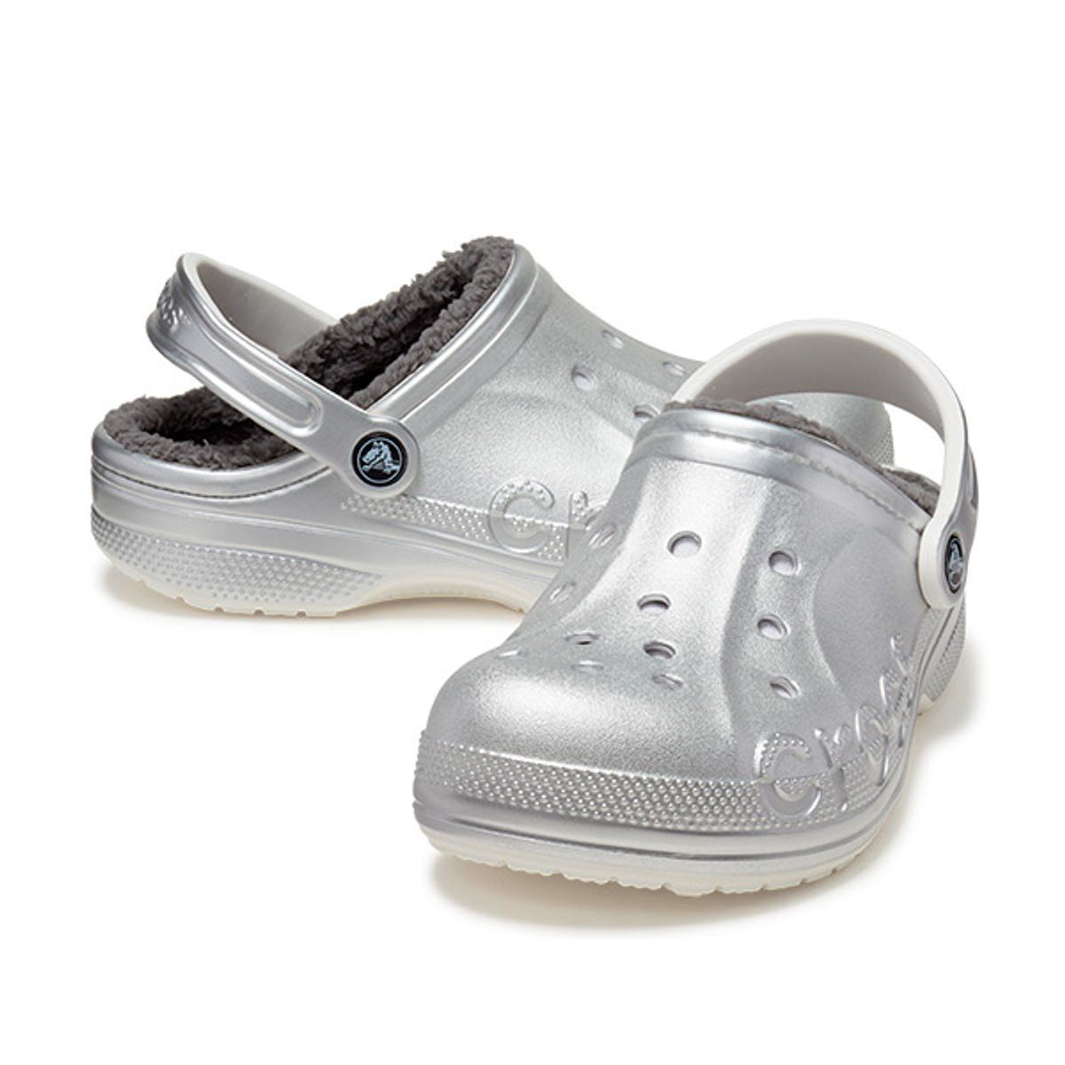 크록스(CROCS) 공용 바야 라인드 프린트 클로그 SVME (23FUCL205975)