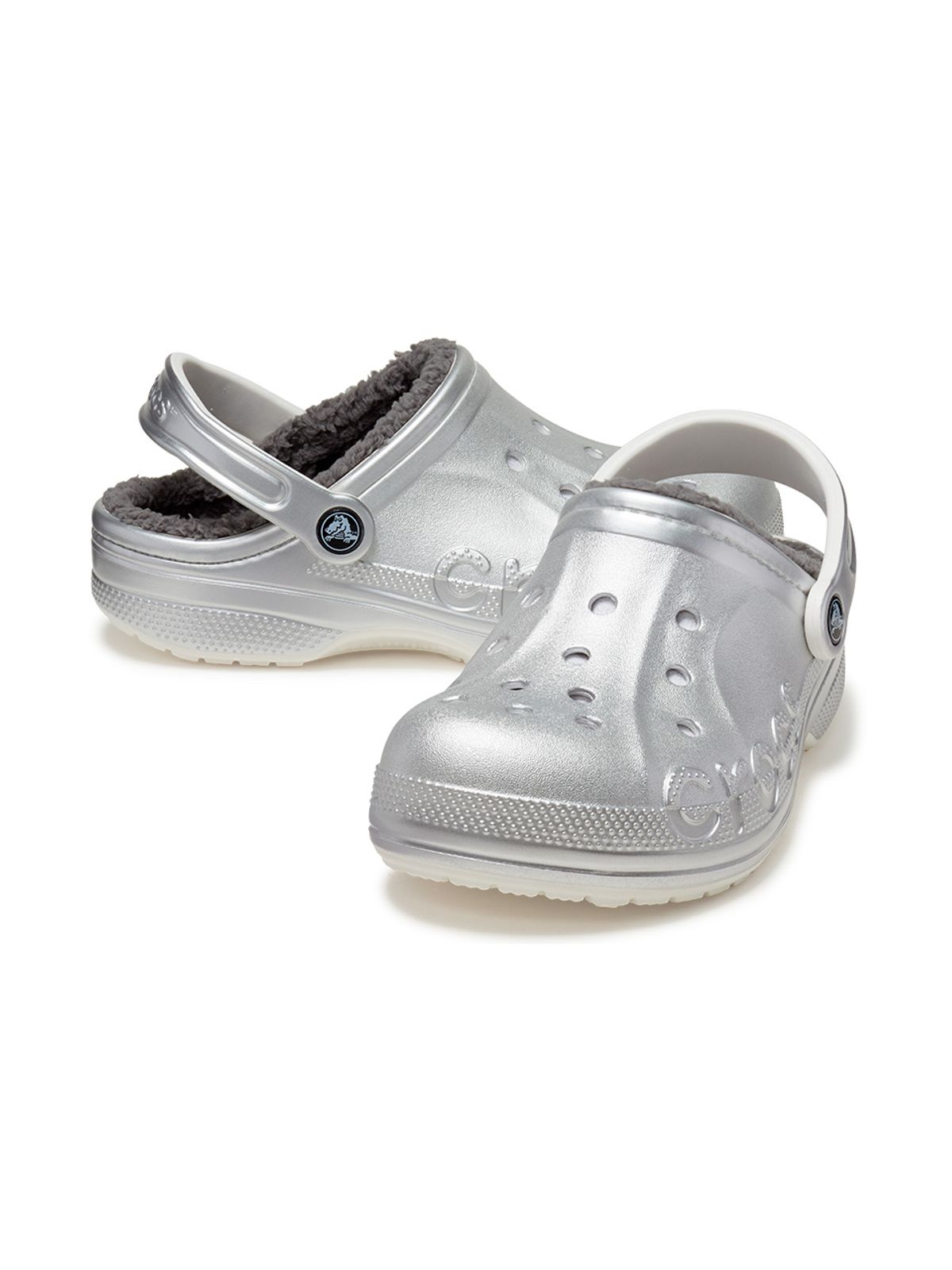 크록스(CROCS) 공용 바야 라인드 프린트 클로그 SVME (23FUCL205975)