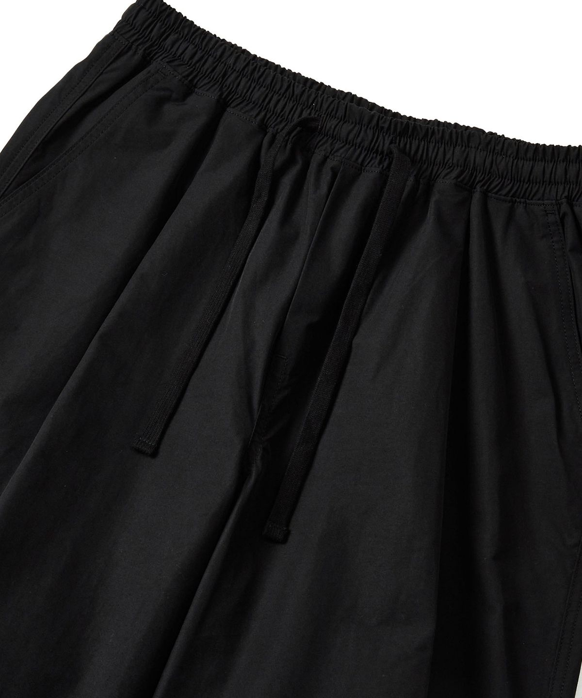 쿨트(KULTE) 와이드 파라슈트 팬츠 BLACK