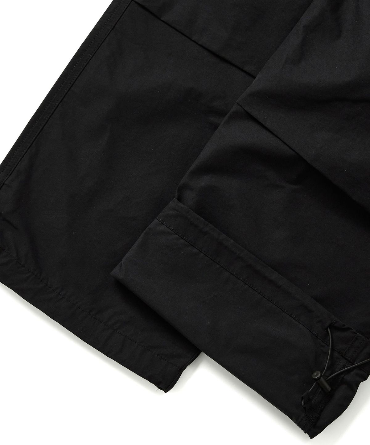 쿨트(KULTE) 와이드 파라슈트 팬츠 BLACK
