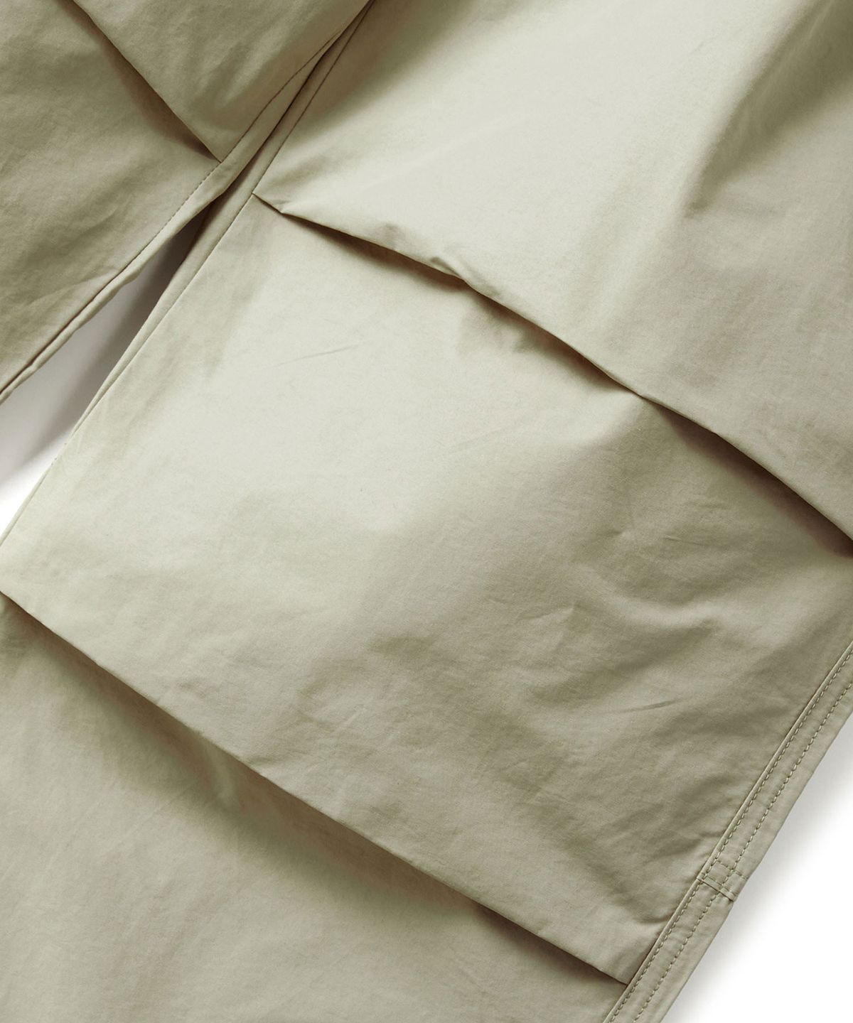 쿨트(KULTE) 와이드 파라슈트 팬츠 BEIGE