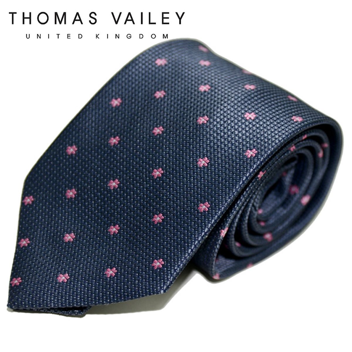 토마스 베일리(THOMAS VAILEY) 패션넥타이-메리골드 그레이 8cm