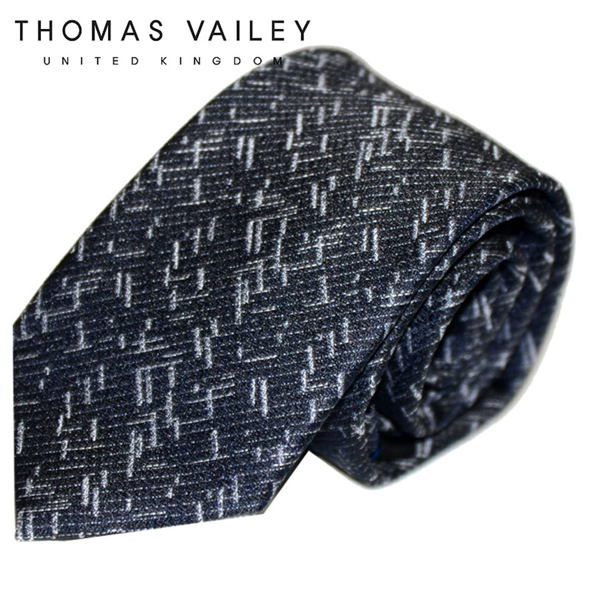 토마스 베일리(THOMAS VAILEY) 패션넥타이-스크럽 네이비 7cm
