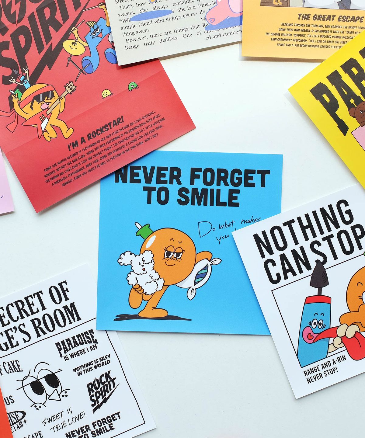벌룬프렌즈(BALLOON FRIENDS) RANGES ROOM 스티커팩 (10P)