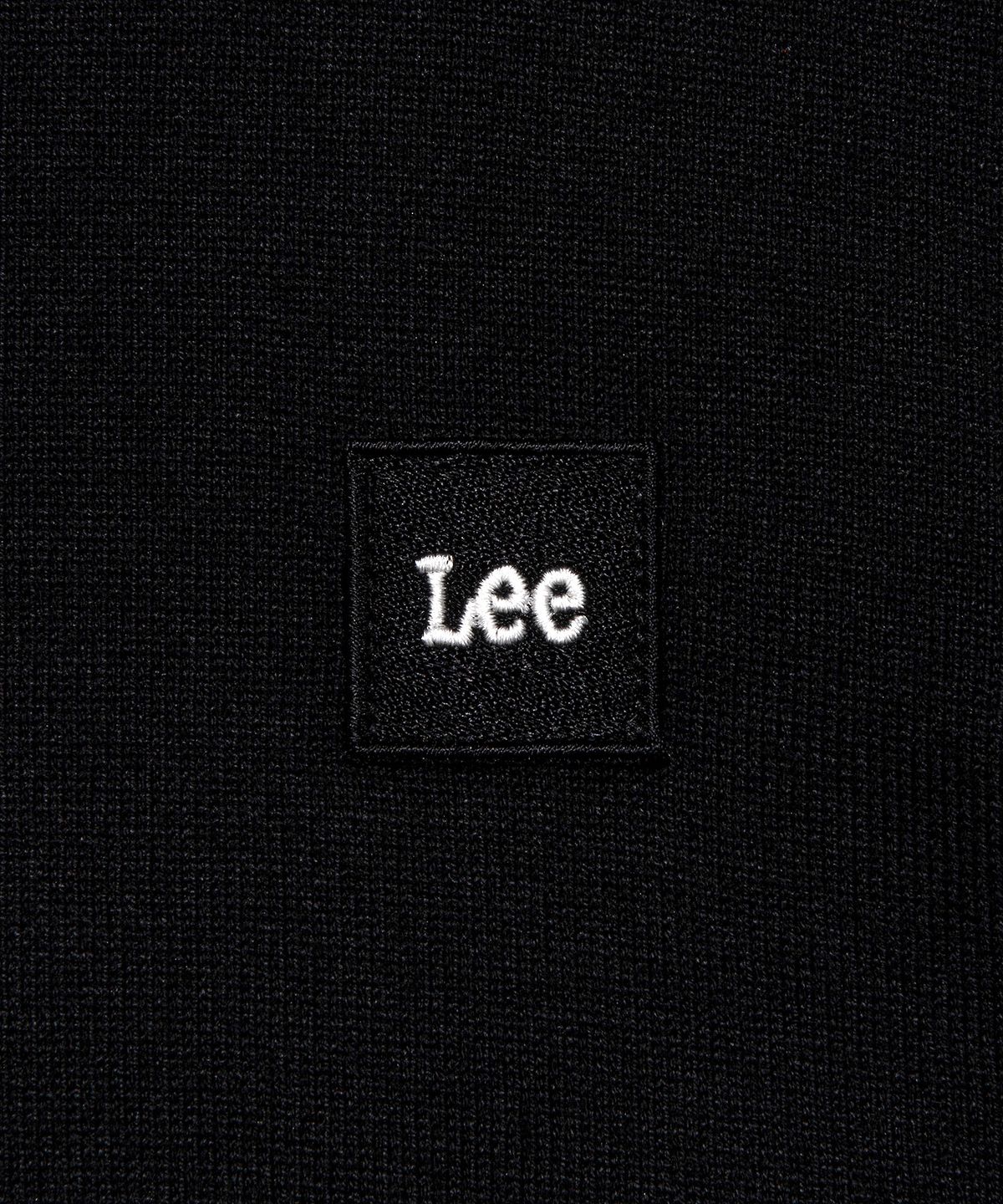리(LEE) 터틀넥 워셔블 니트 블랙