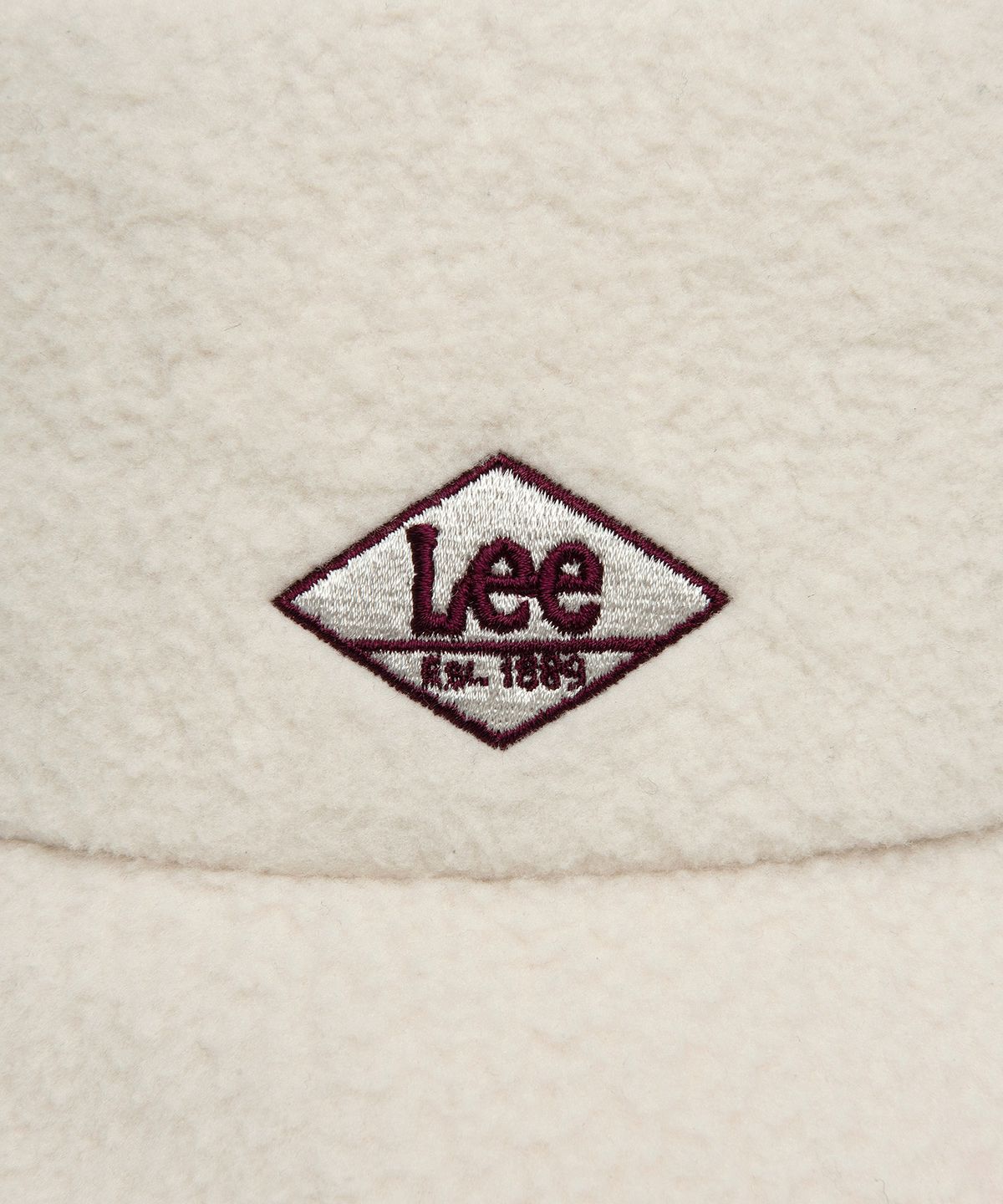 리(LEE) 플리스 버킷햇 아이보리