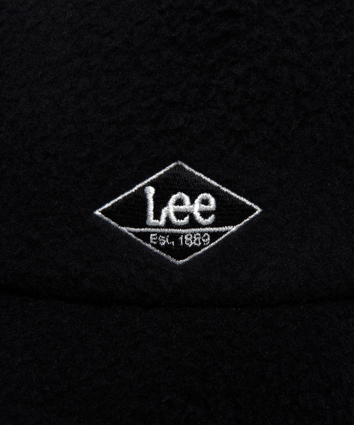 리(LEE) 플리스 버킷햇 블랙