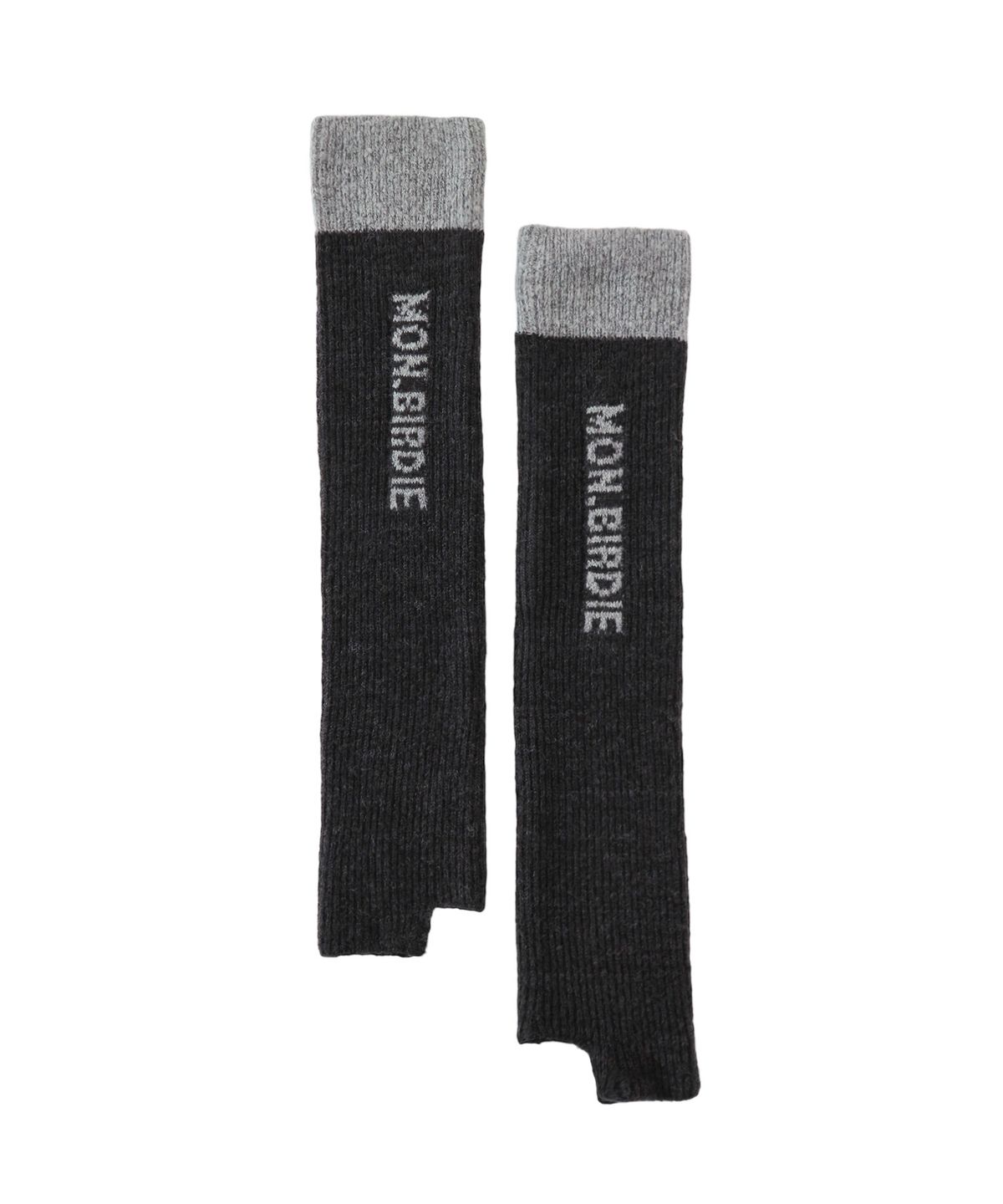 몽버디 골프(MONBIRDIE GOLF) MONBIRDIE LOGO KNITED LEG WARMER 로고 레그워머_GREY