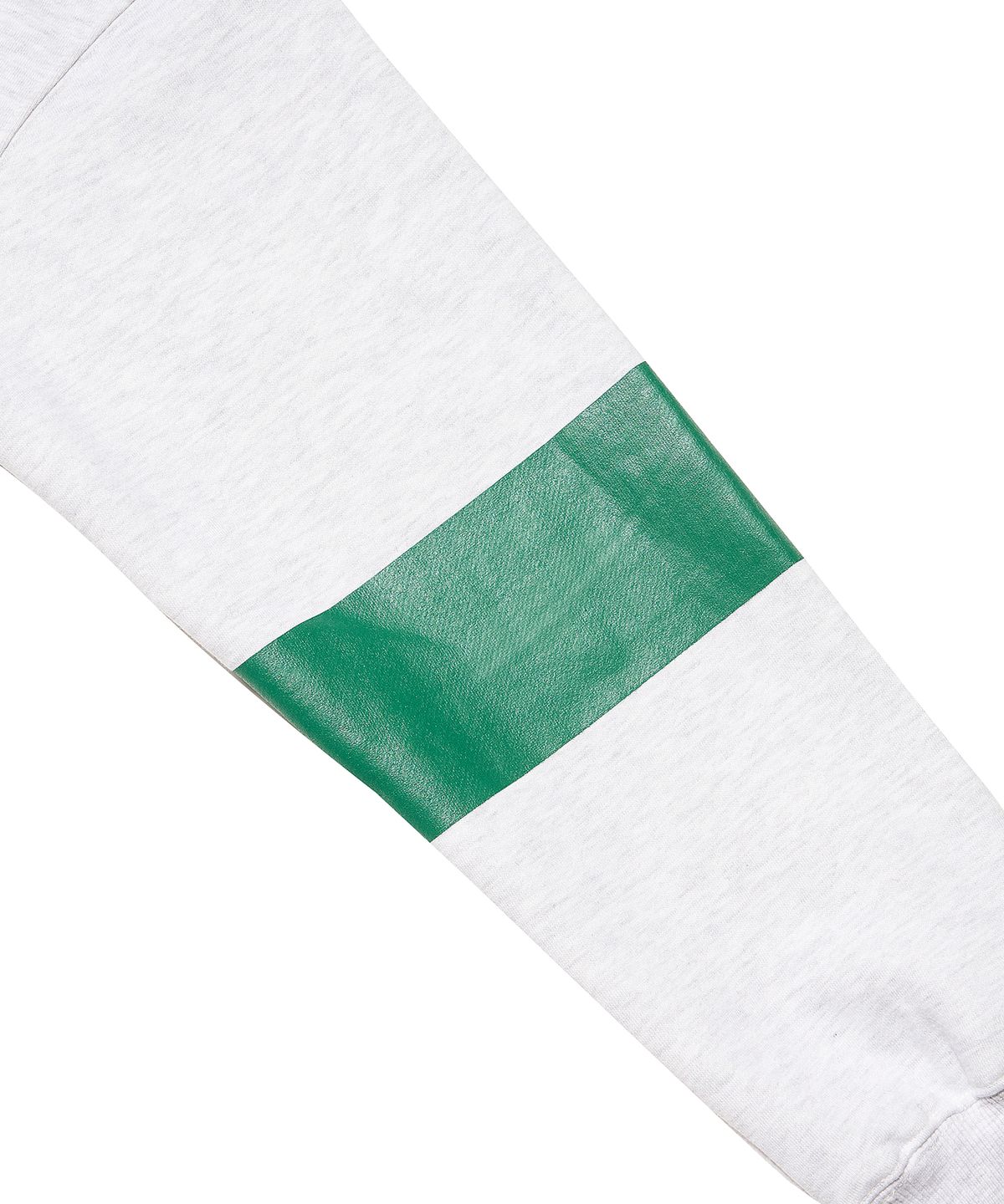 스티그마(STIGMA) COLLEGE OVERSIZED CREWNECK WHITE MELANGE