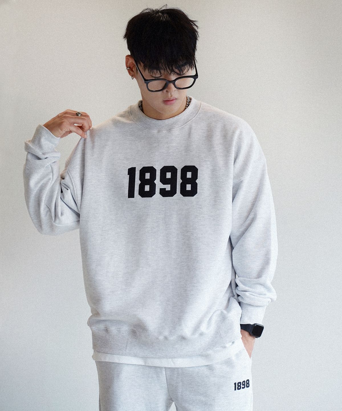 더마일(THEMILE) 1898 GARMENTS SWEAT MTM [OATMEAL]