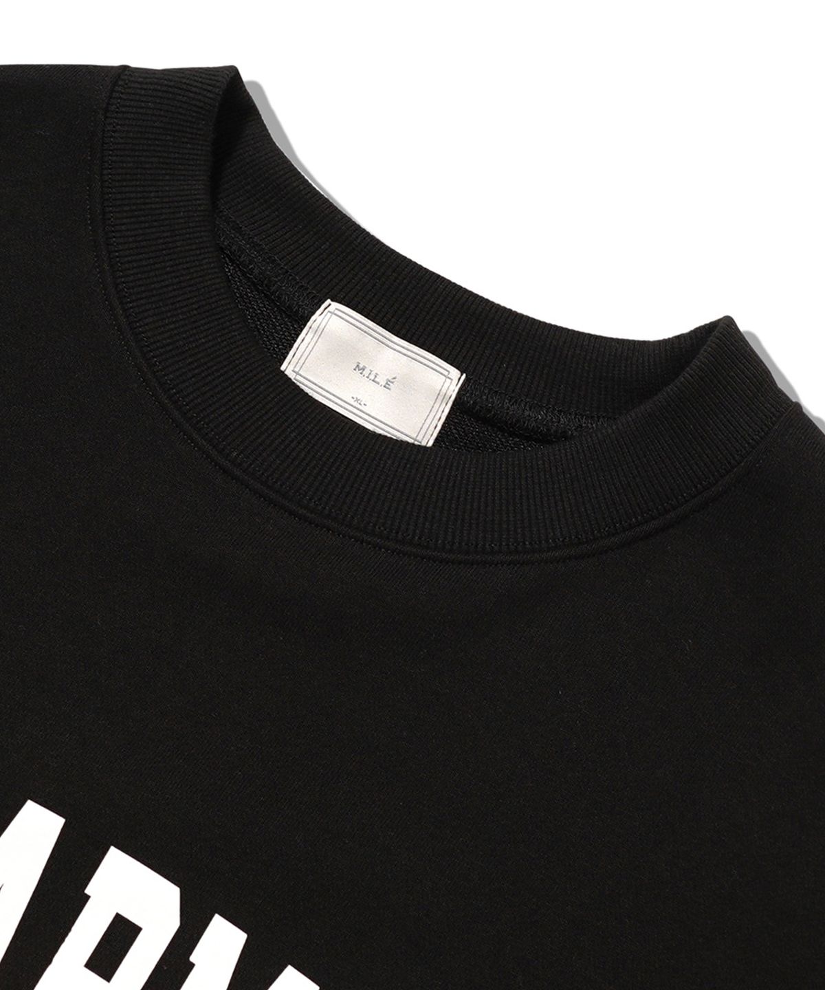 더마일(THEMILE) MILE GARMENTS  SWEAT MTM [BLACK]