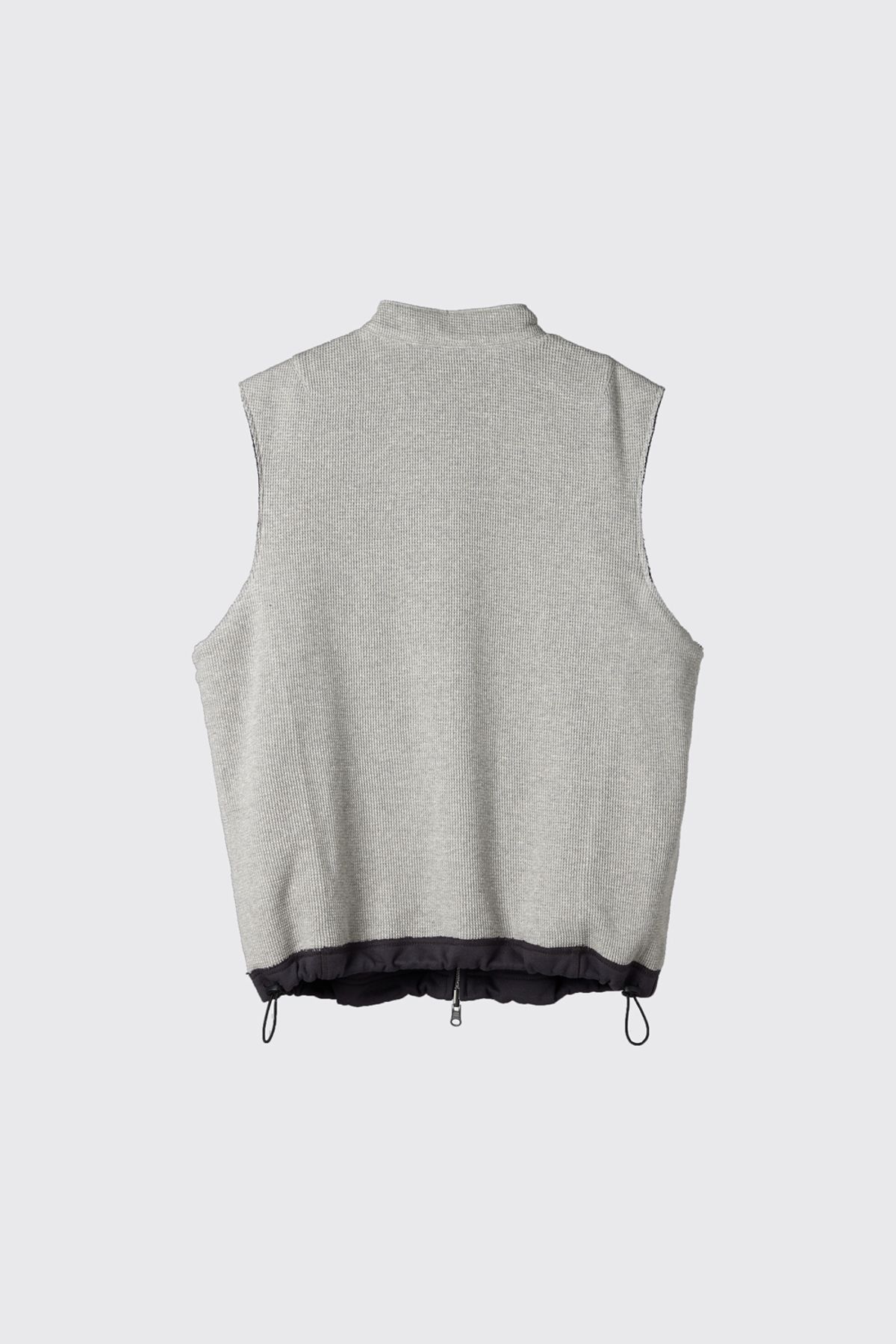 해칭룸(HATCHINGROOM) Reversible Jersey Vest Washed Navy
