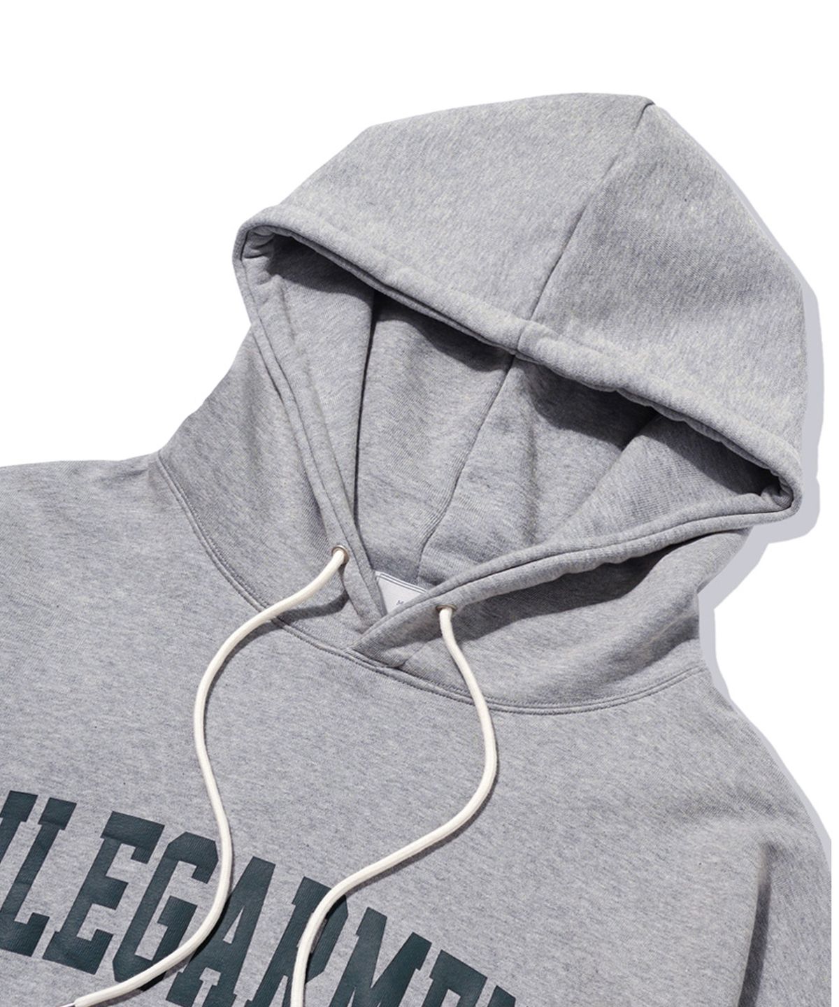 더마일(THEMILE) MILE GARMENTS SWEAT HOODIE [GREY]