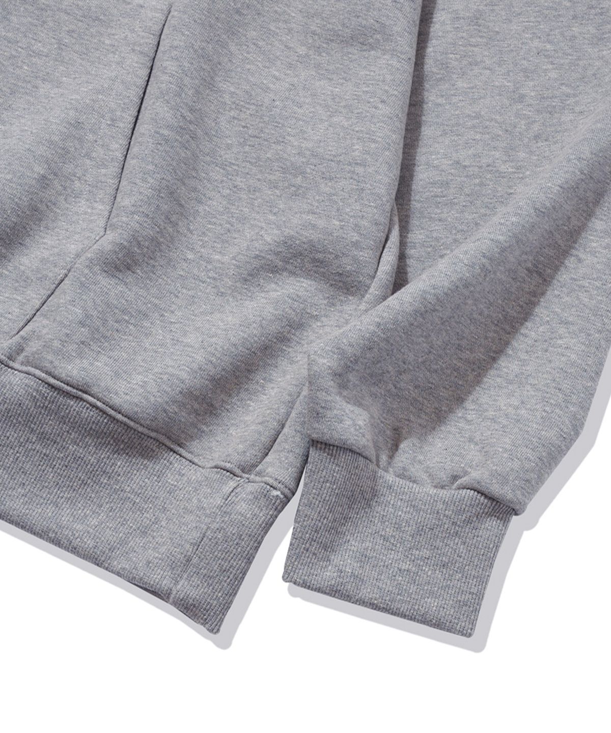 더마일(THEMILE) MILE GARMENTS SWEAT HOODIE [GREY]