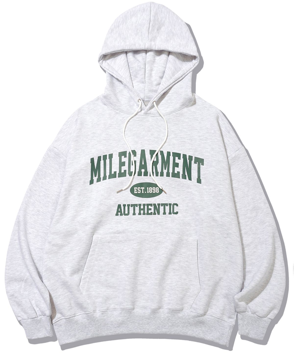 더마일(THEMILE) MILE GARMENTS SWEAT HOODIE [OATMEAL]