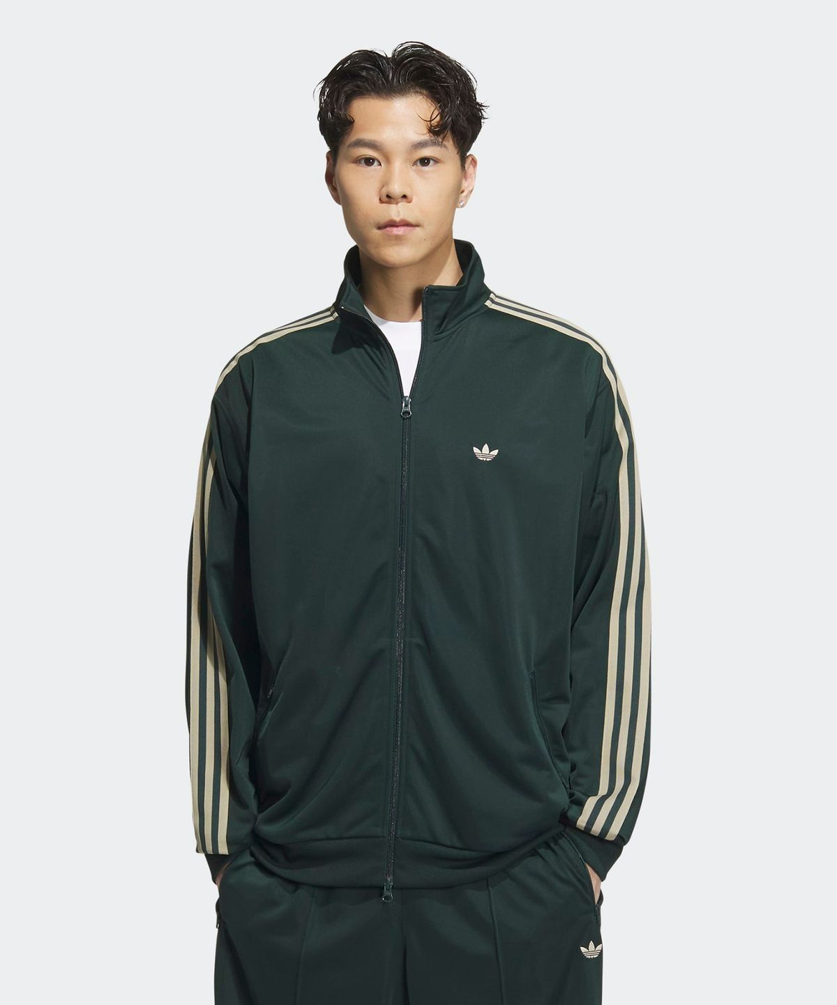 아디다스(ADIDAS) BB 트랙탑 - 쉐도우그린 / IN1001 - 사이즈 & 후기 | 무신사