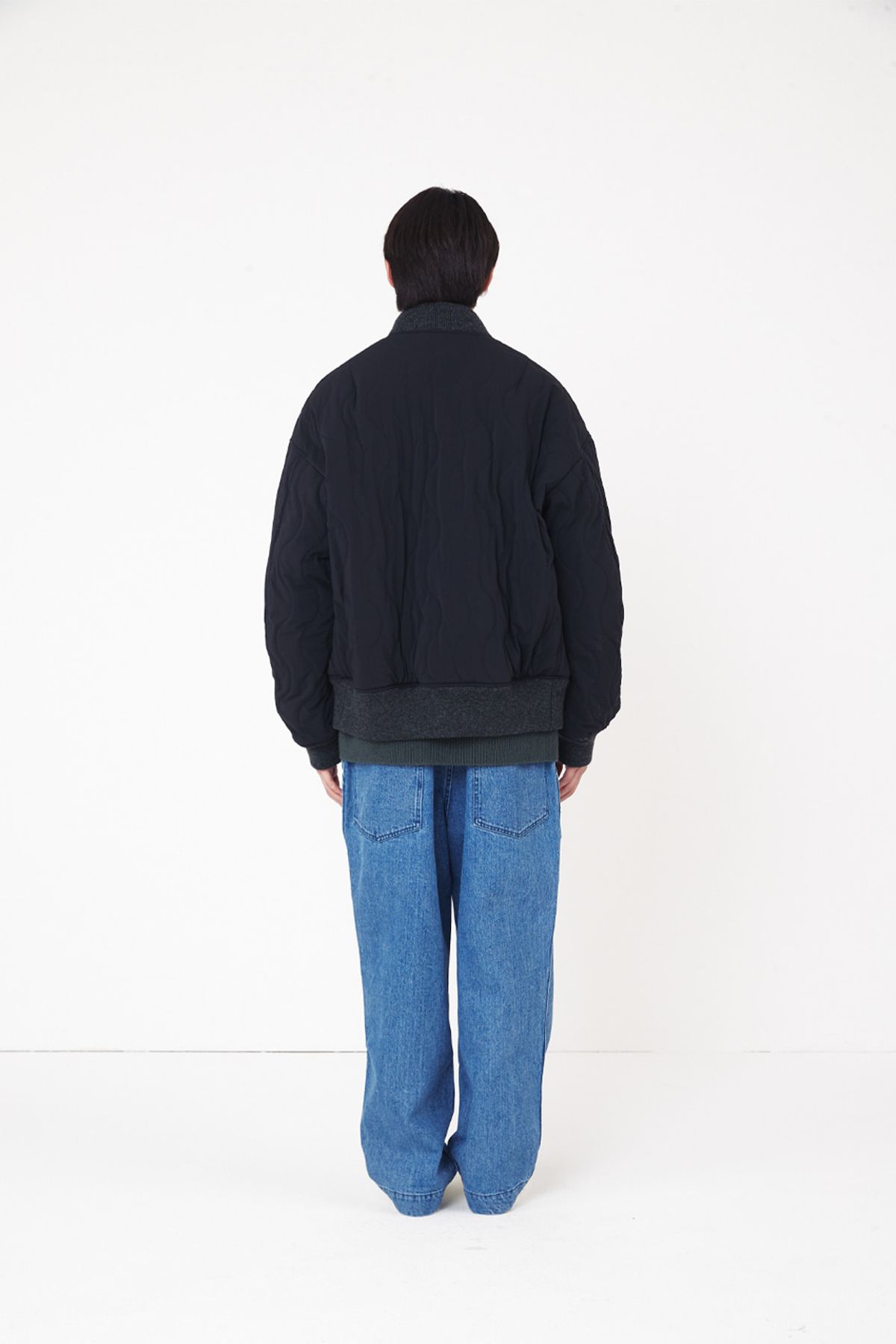 홀리선(HORLISUN) Airborne Nylon Padding Jacket Black