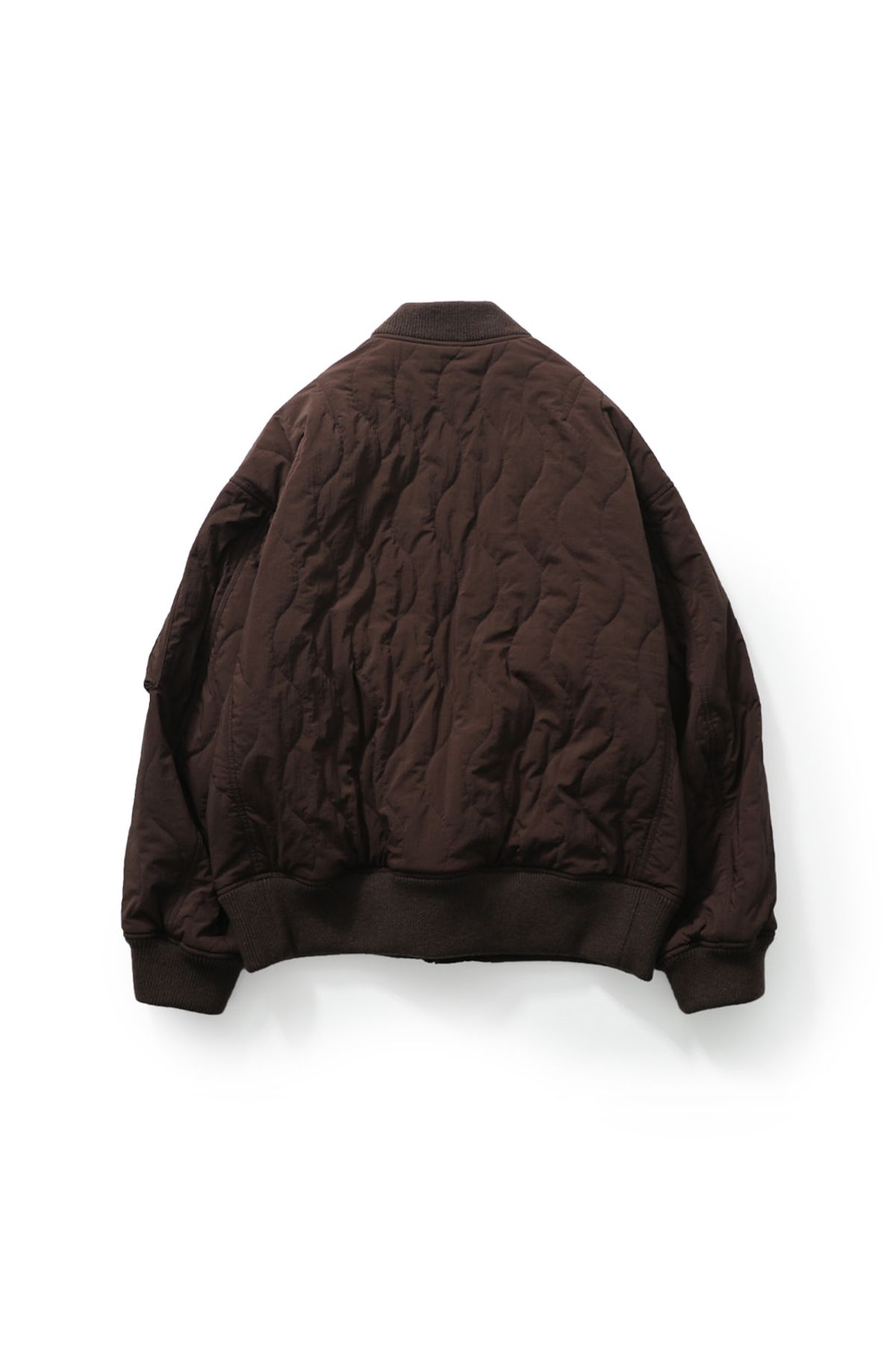홀리선(HORLISUN) Airborne Nylon Padding Jacket Brown